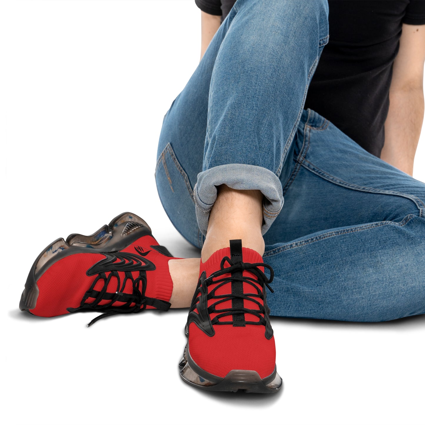 RED RAVAGE Men's Mesh Sneakers: Stylish Ultimate Comfort Athletic Shoes