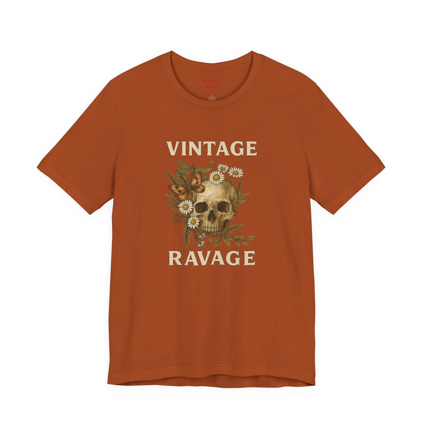 Vintage Skull Graphic Tee, Unisex Skull Shirt, Alternative Fashion, Edgy Vintage T-Shirt, Casual Streetwear Tee, Gift for Him/Her