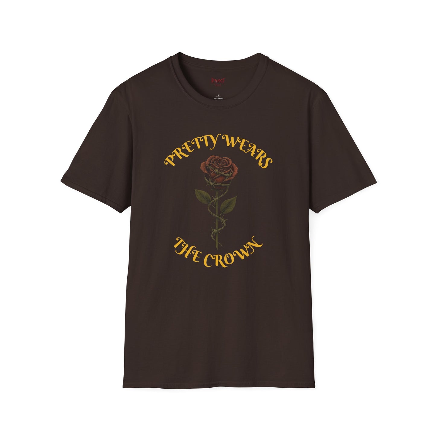 PRETTY WEARS THE CROWN Graphic T-Shirt – Unisex Tee | Eco-Friendly Nature Shirt for Summer Style, Casual Wear & Gifts for Nature Lovers