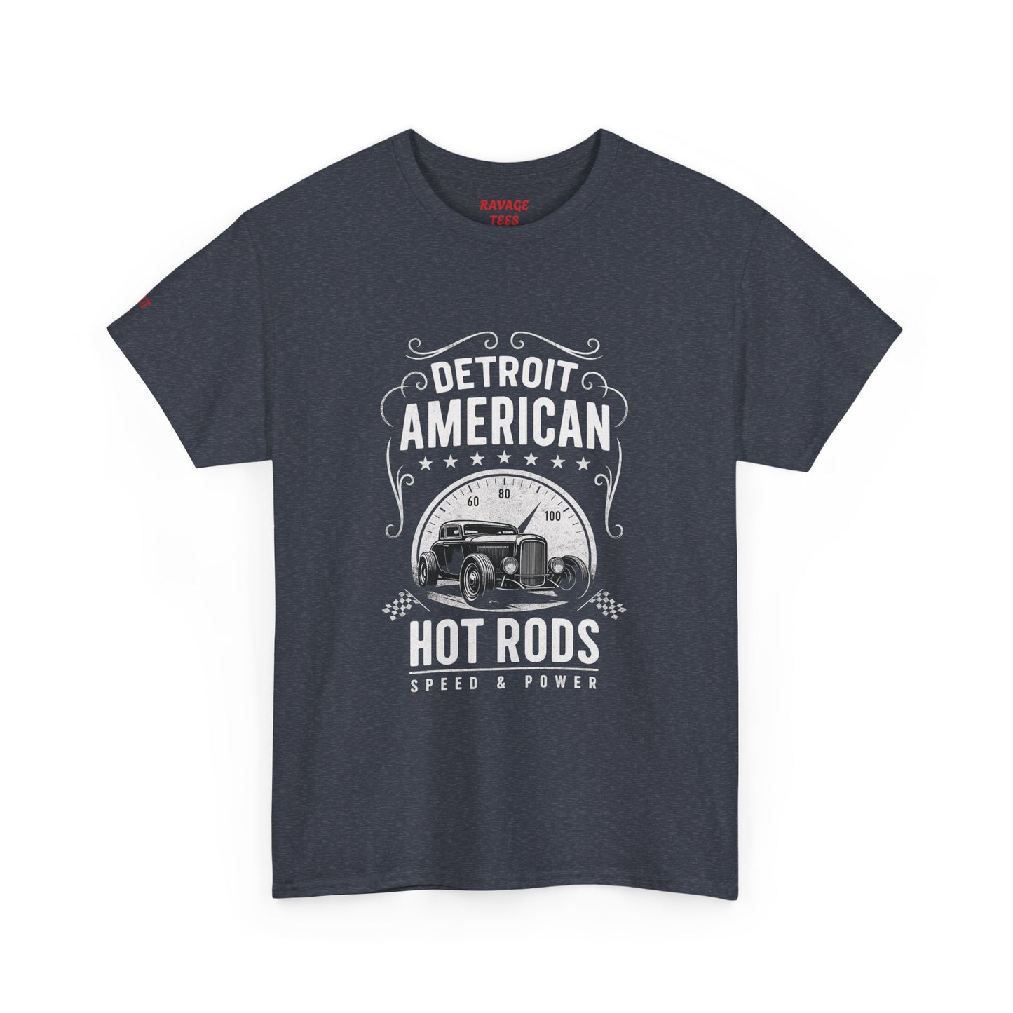 Vintage Hot Rod Unisex Heavy Cotton Tee, Classic Car Shirt