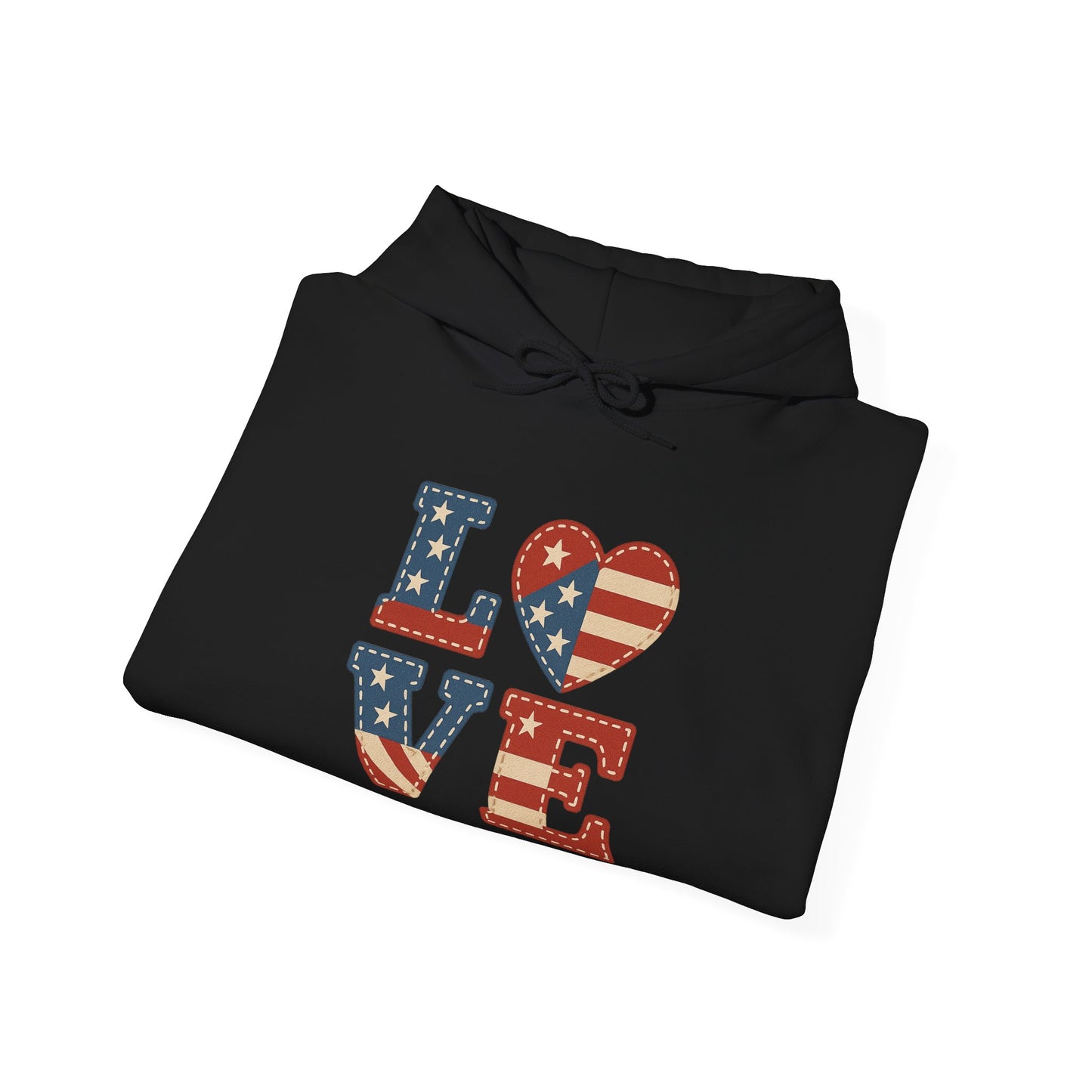 Unisex Hooded Sweatshirt with 'LOVE' Design - Cozy Gift for Friends, Valentine's Day, Casual Wear, Relaxation, Everyday Use