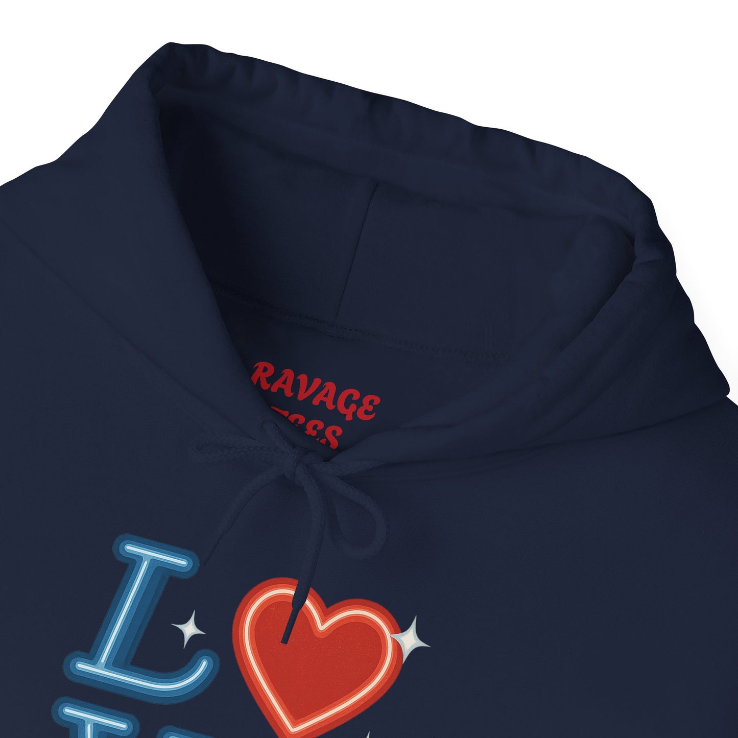 Unisex Hooded Sweatshirt with 'LOVE' Design - Cozy Gift for Friends, Valentine's Day, Casual Wear, Relaxation, Everyday Use