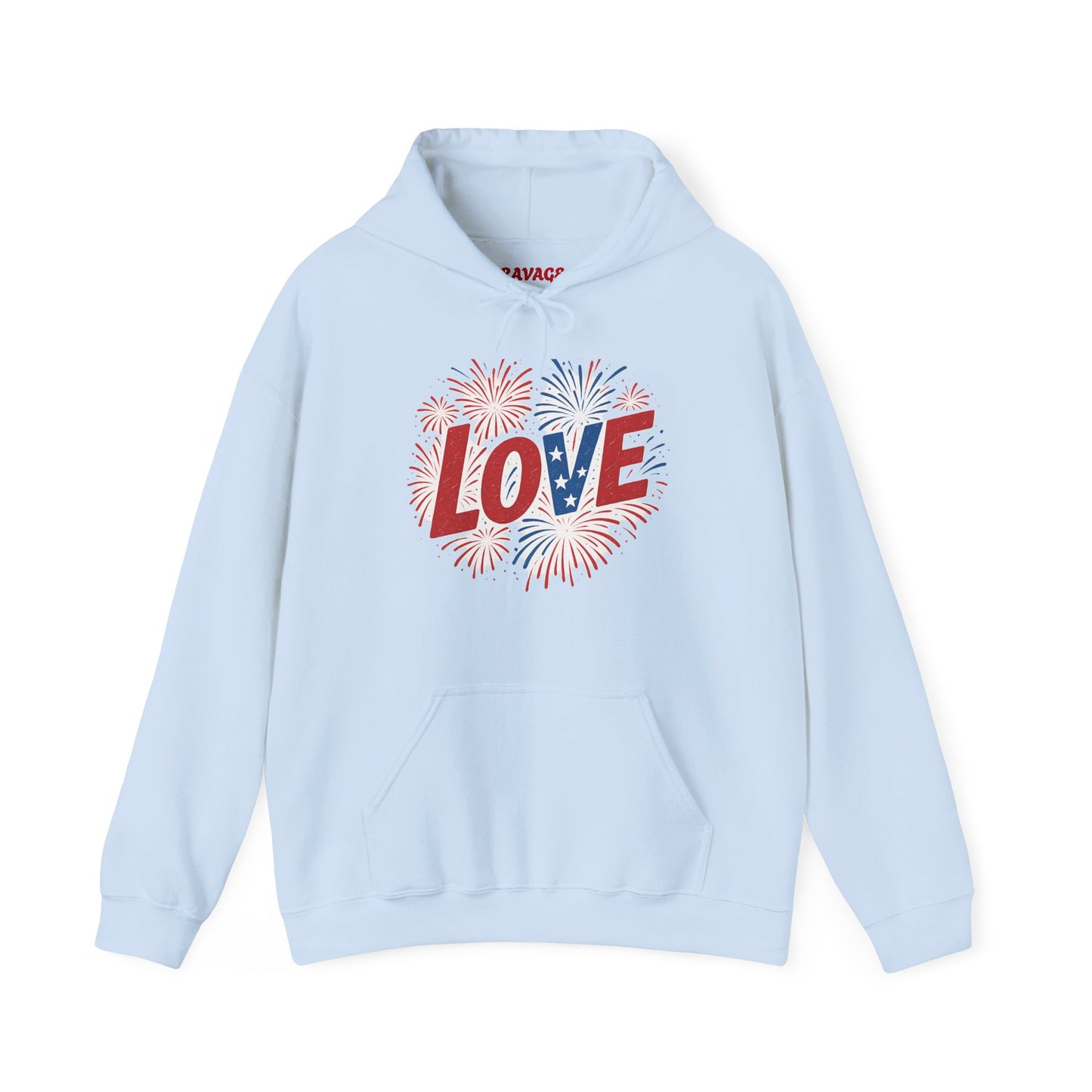 Unisex Hooded Sweatshirt with 'LOVE' Design - Cozy Gift for Friends, Valentine's Day, Casual Wear, Relaxation, Everyday Use
