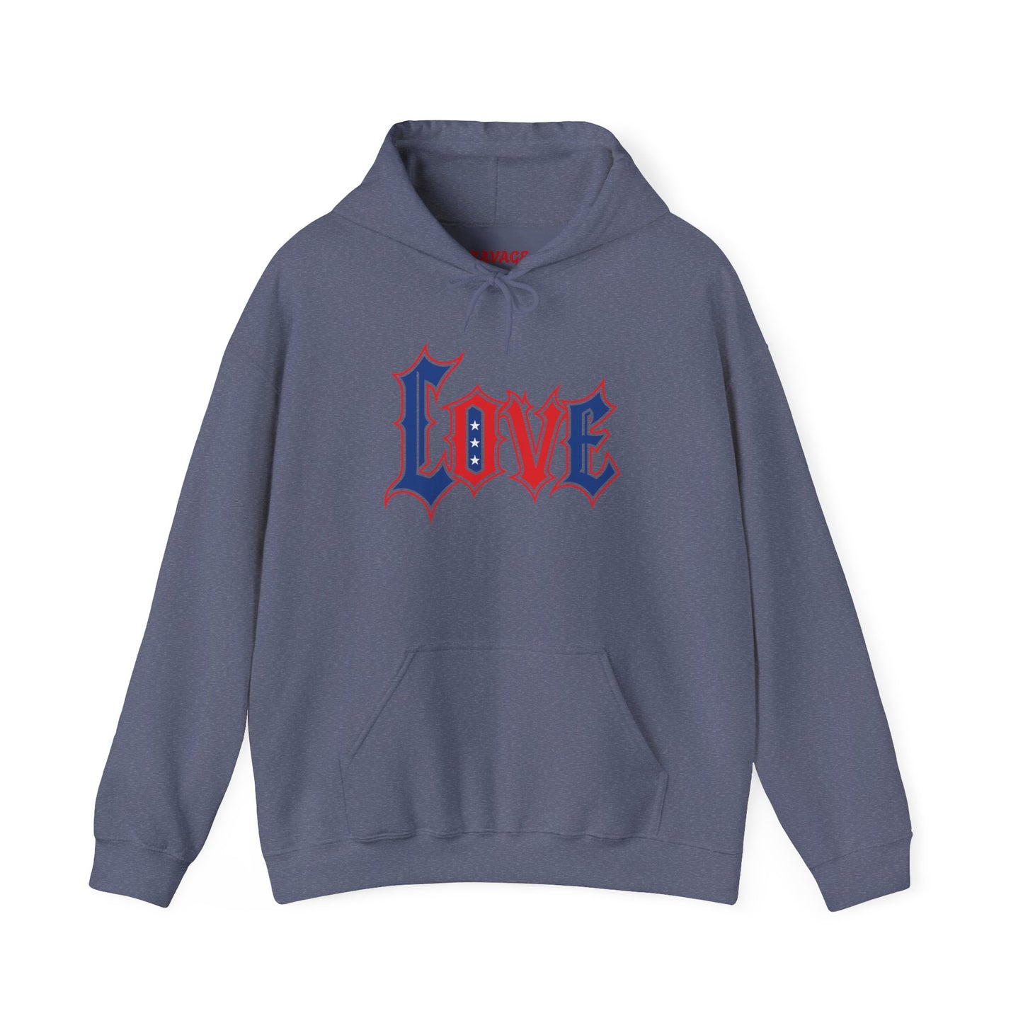 Unisex Hooded Sweatshirt with 'LOVE' Design - Cozy Gift for Friends, Valentine's Day, Casual Wear, Relaxation, Everyday Use
