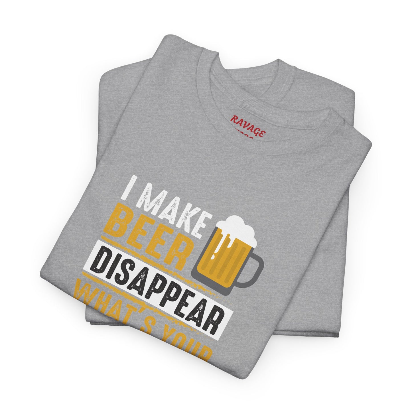 Unisex Beer Superpower Tee | Funny T-Shirt for Beer Lovers