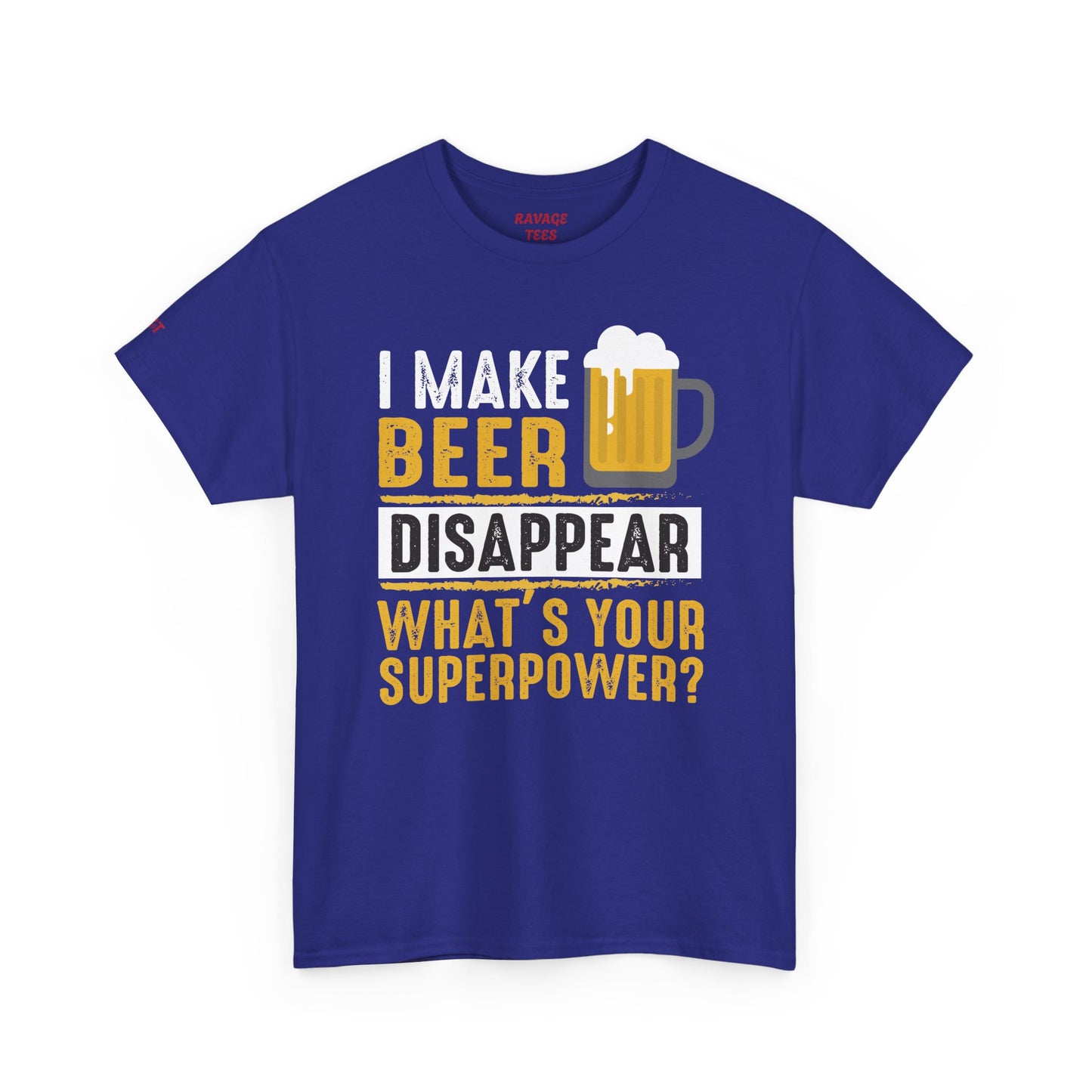 Unisex Beer Superpower Tee | Funny T-Shirt for Beer Lovers