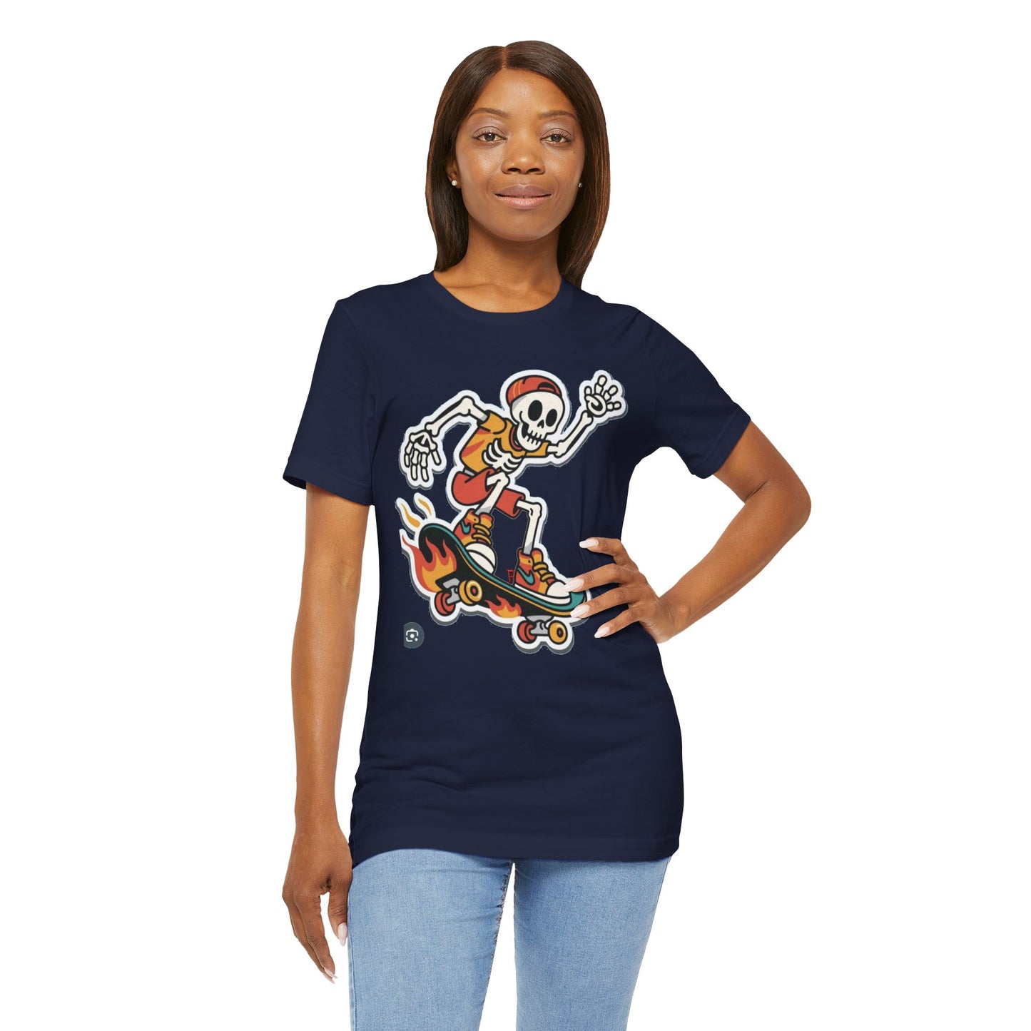 Skateboard Skeleton Tee