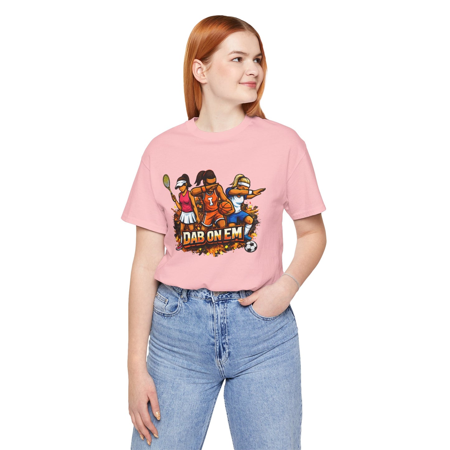 DAB ON EM Unisex Jersey Short Sleeve Tee