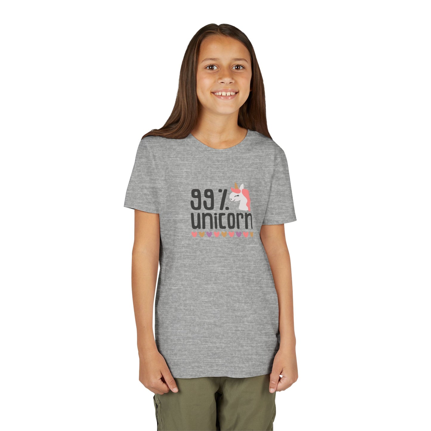 99% Unicorn Youth Tee - Fun & Whimsical Shirt for Kids