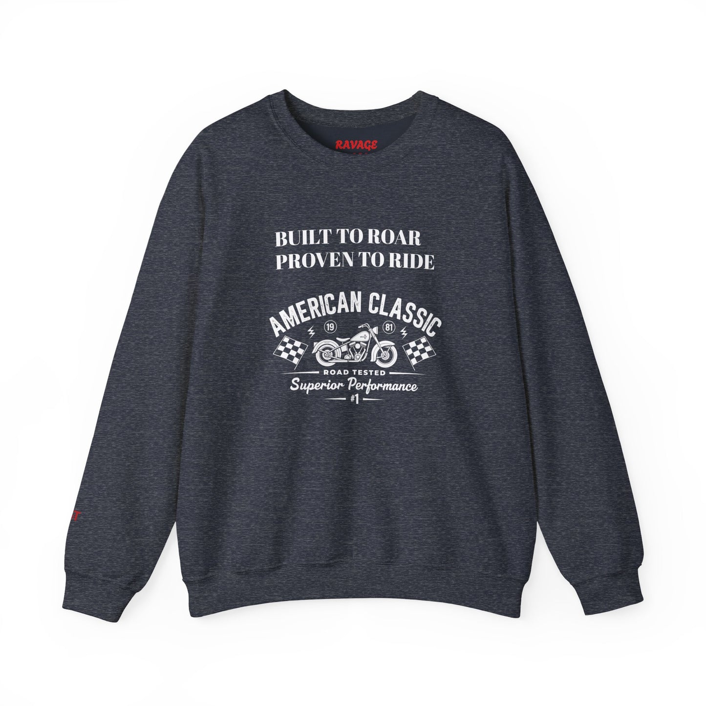American Classic Cozy Unisex Sweatshirt for All Seasons, Casual Wear