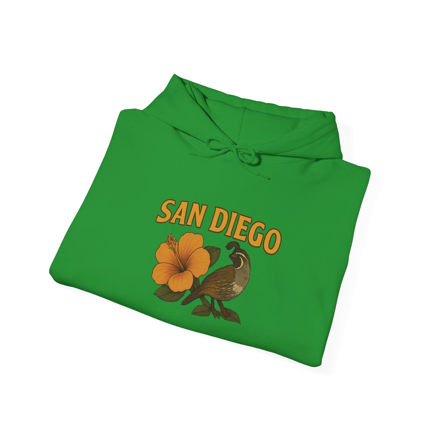 SAN DIEGO Unisex Hoodie – Cozy Sweatshirt, Casual Travel Souvenir, Relaxed Streetwear Gift for Nature & City Lovers