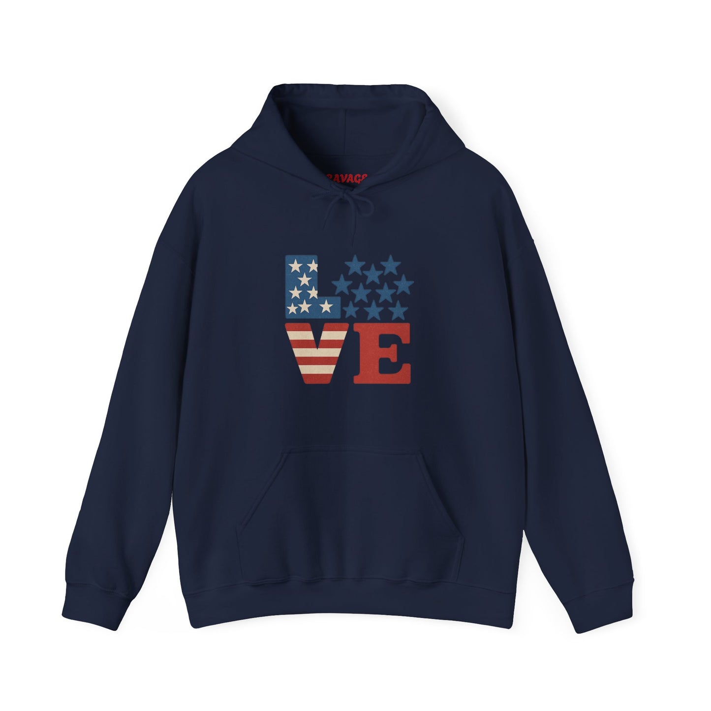 Unisex Hooded Sweatshirt with 'LOVE' Design - Cozy Gift for Friends, Valentine's Day, Casual Wear, Relaxation, Everyday Use