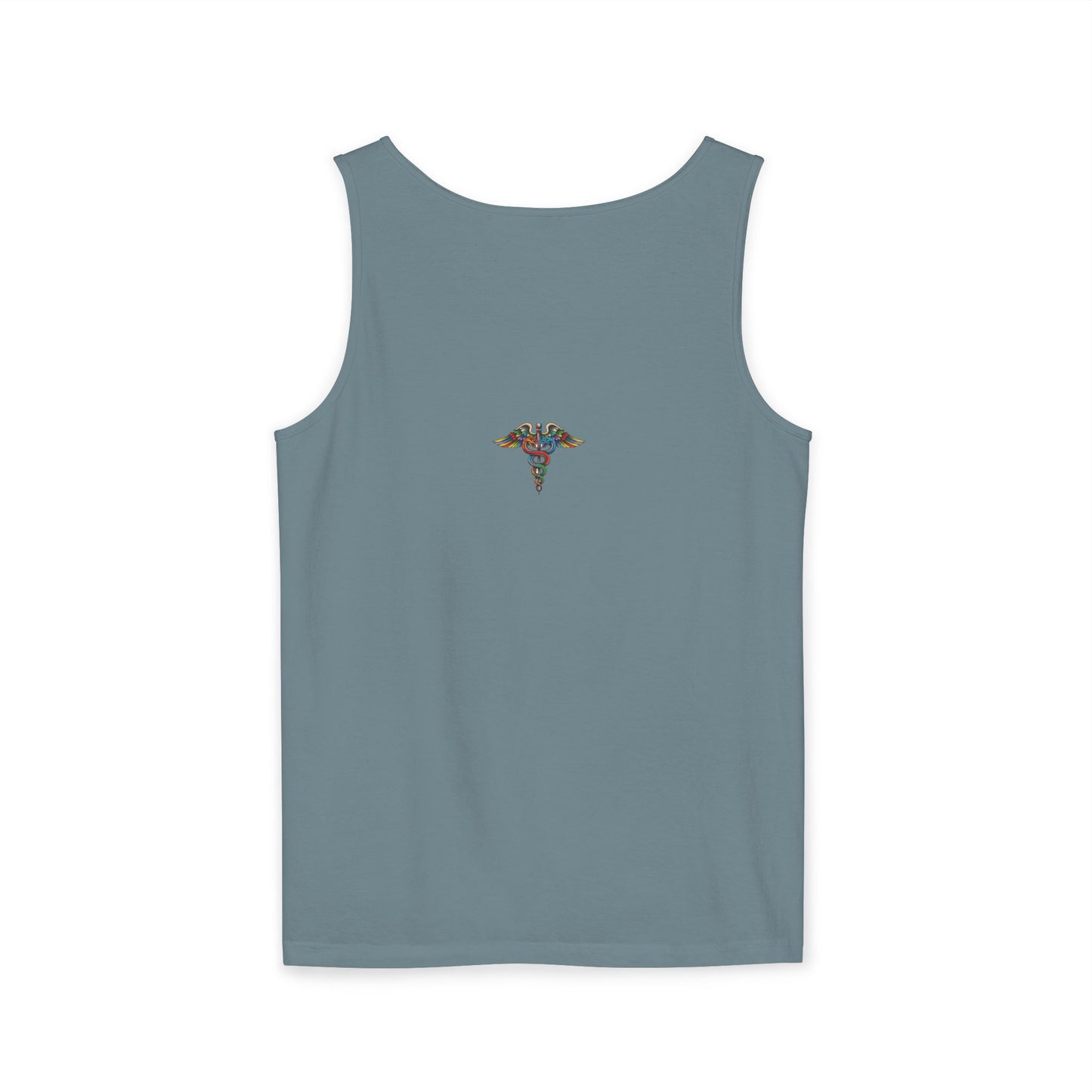 Tattooed Nurse Garment-Dyed Tank Top, Gift for Nurses, Casual Summer Wear