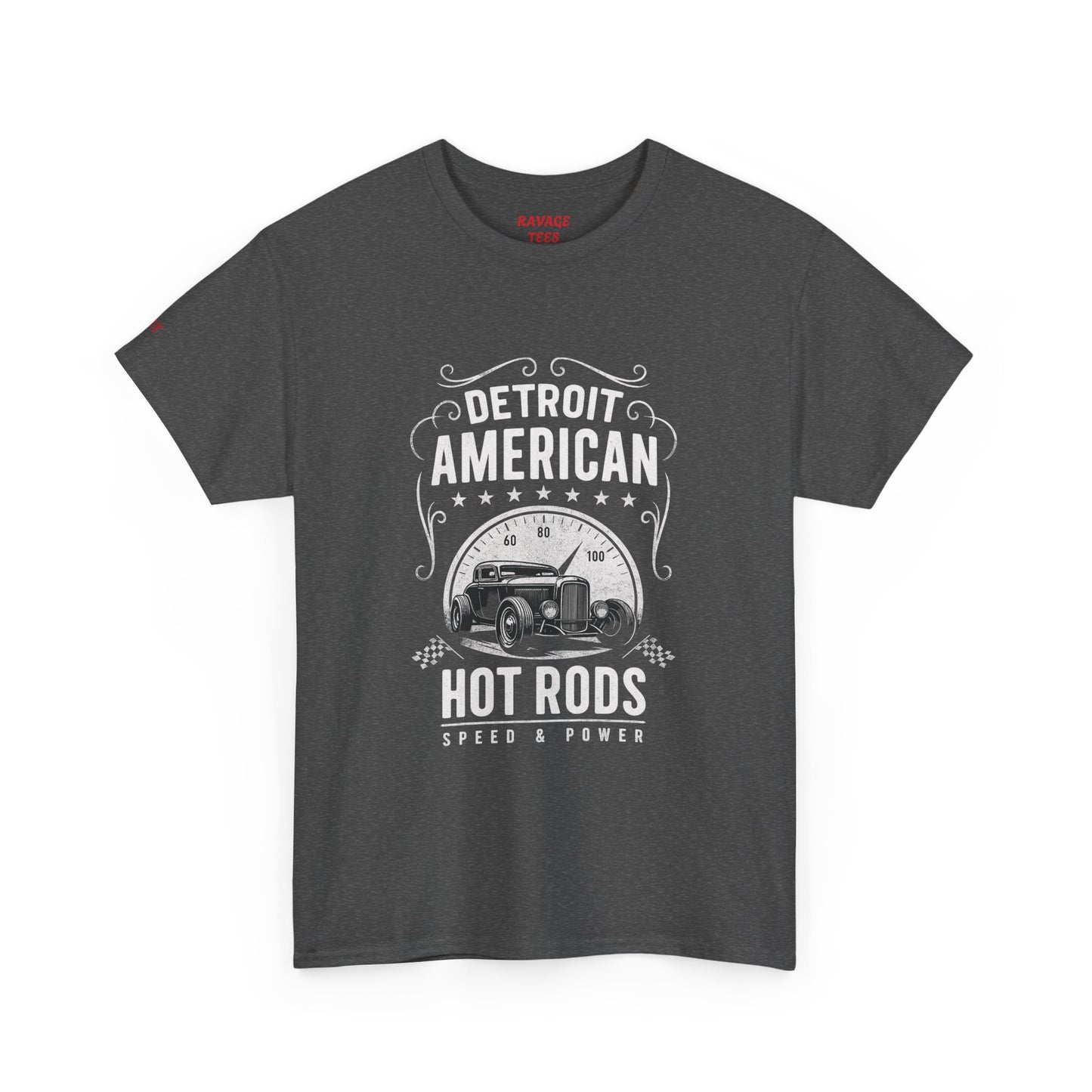 Vintage Hot Rod Unisex Heavy Cotton Tee, Classic Car Shirt