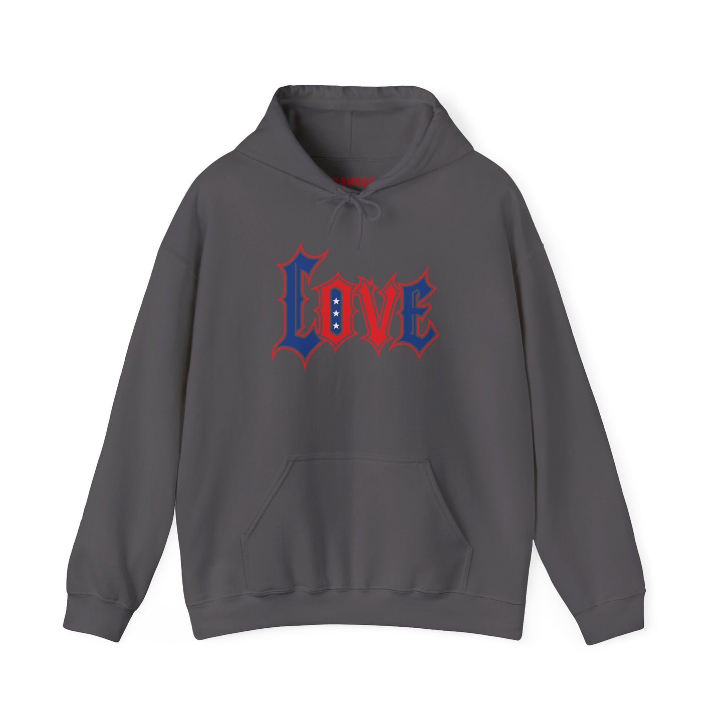 Unisex Hooded Sweatshirt with 'LOVE' Design - Cozy Gift for Friends, Valentine's Day, Casual Wear, Relaxation, Everyday Use