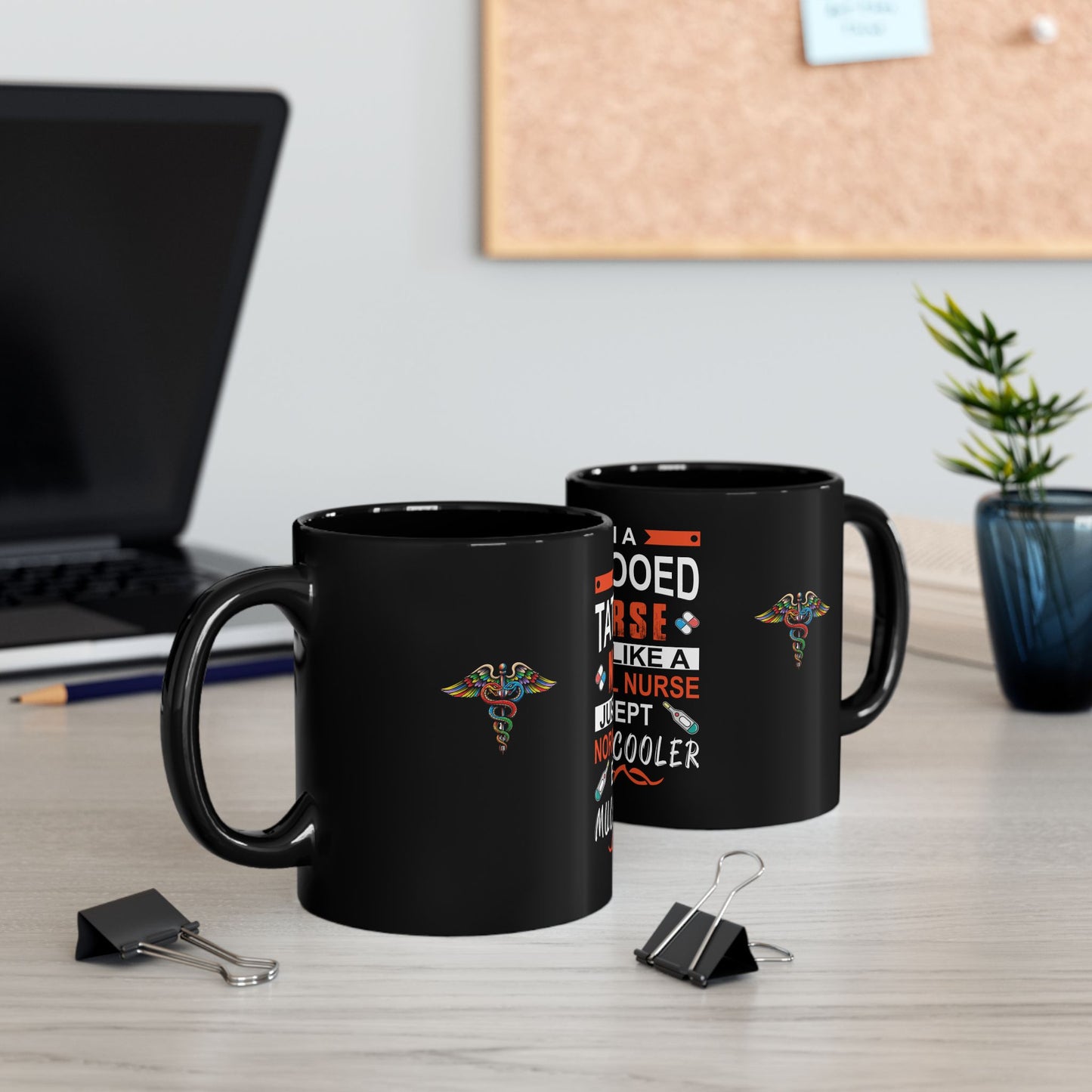 Tattooed Nurse Mug - Fun Gift for Healthcare Professionals, Coffee Lover