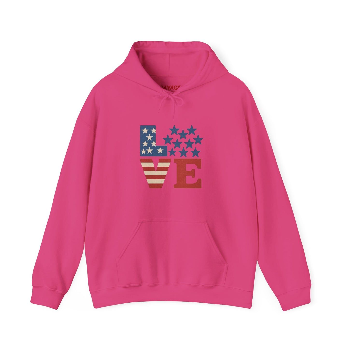 Unisex Hooded Sweatshirt with 'LOVE' Design - Cozy Gift for Friends, Valentine's Day, Casual Wear, Relaxation, Everyday Use