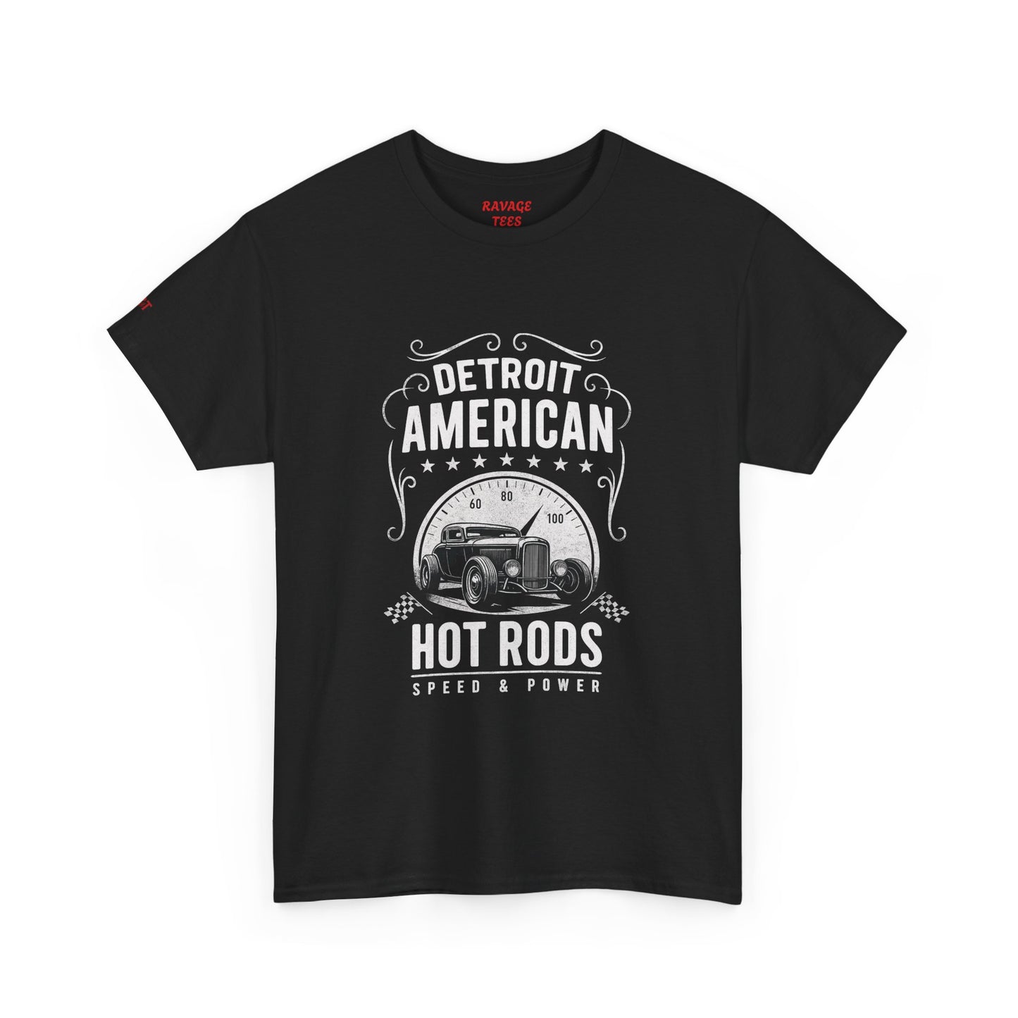 Vintage Hot Rod Unisex Heavy Cotton Tee, Classic Car Shirt
