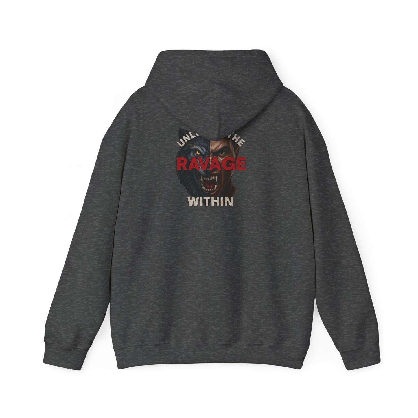Unleash the Ravage Within Hoodie, Motivational Sweatshirt for Fitness Lovers, Cozy Hoodie for Gym, Gift for Athletes, Unisex Sweatshirt