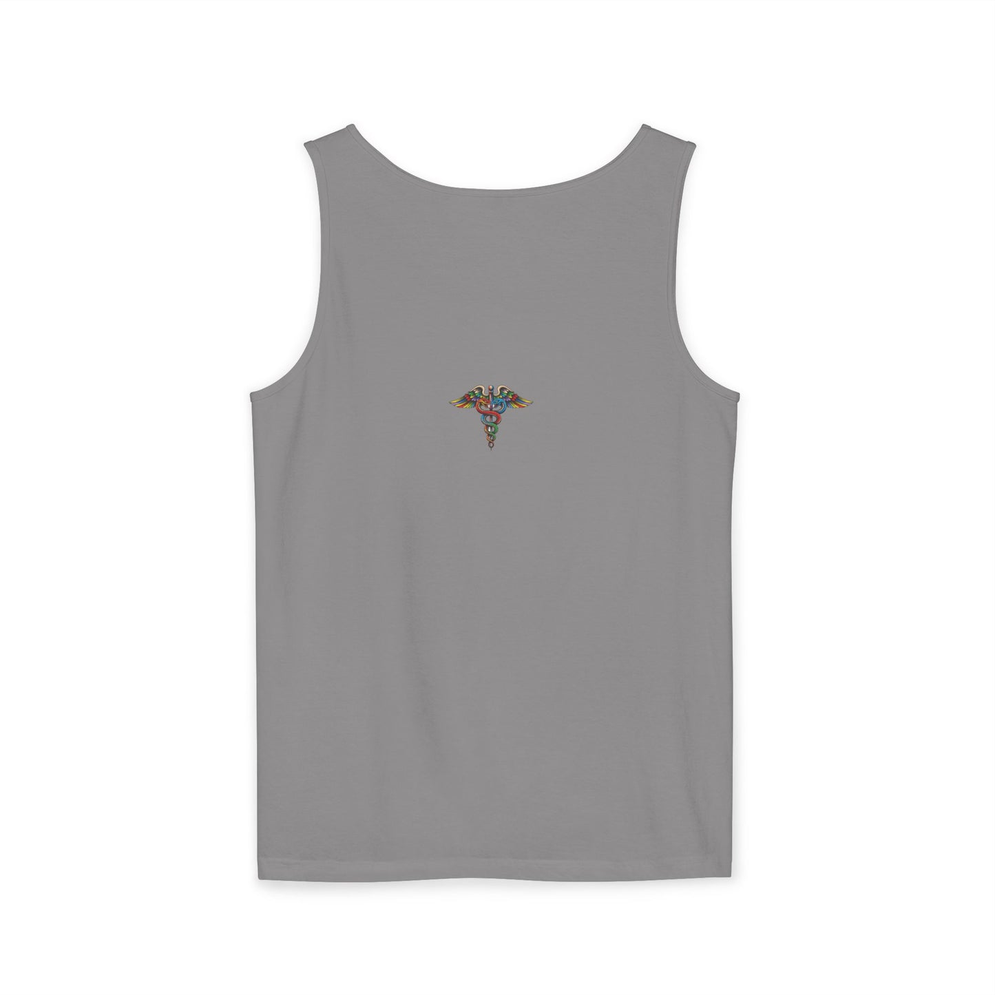 Tattooed Nurse Garment-Dyed Tank Top, Gift for Nurses, Casual Summer Wear