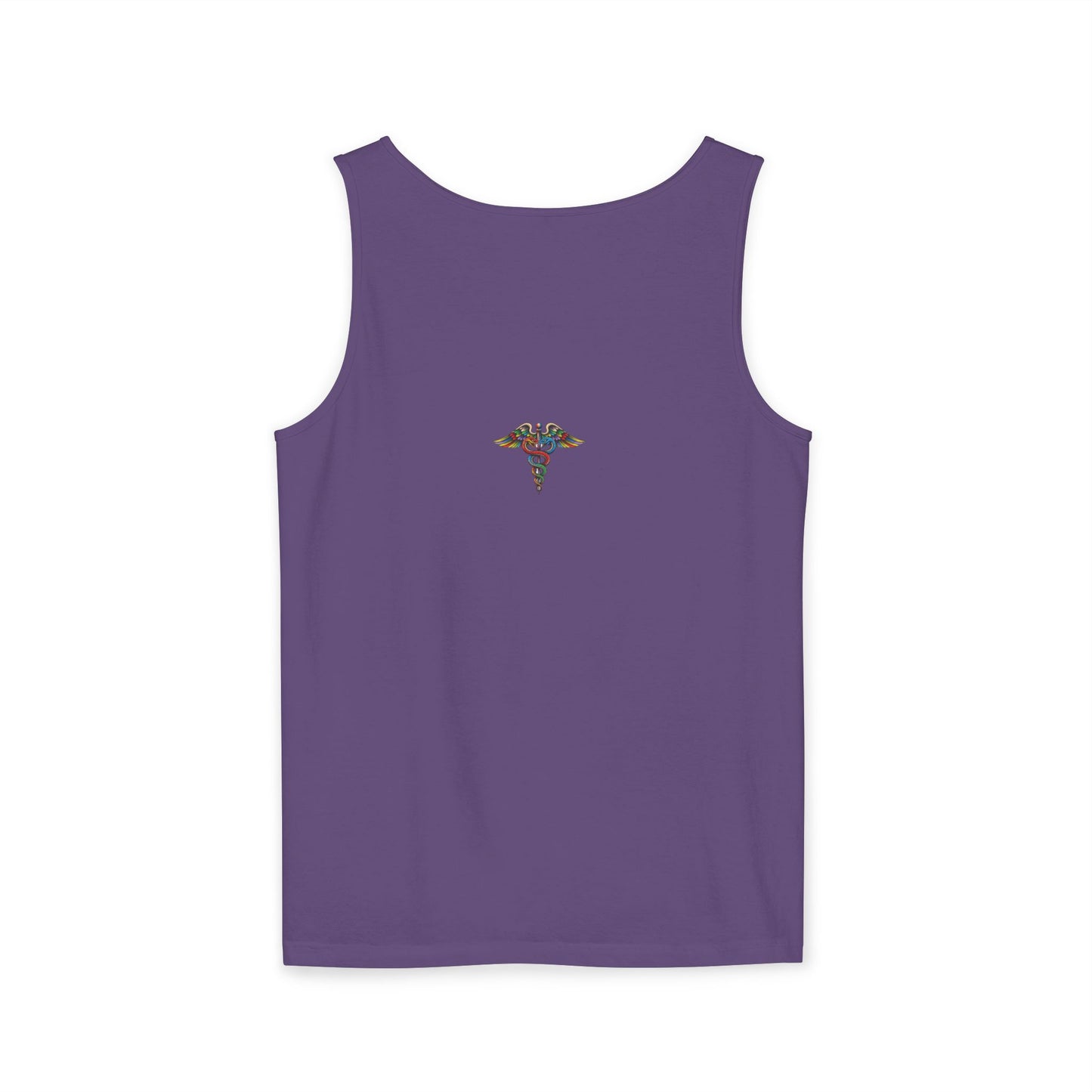 Tattooed Nurse Garment-Dyed Tank Top, Gift for Nurses, Casual Summer Wear