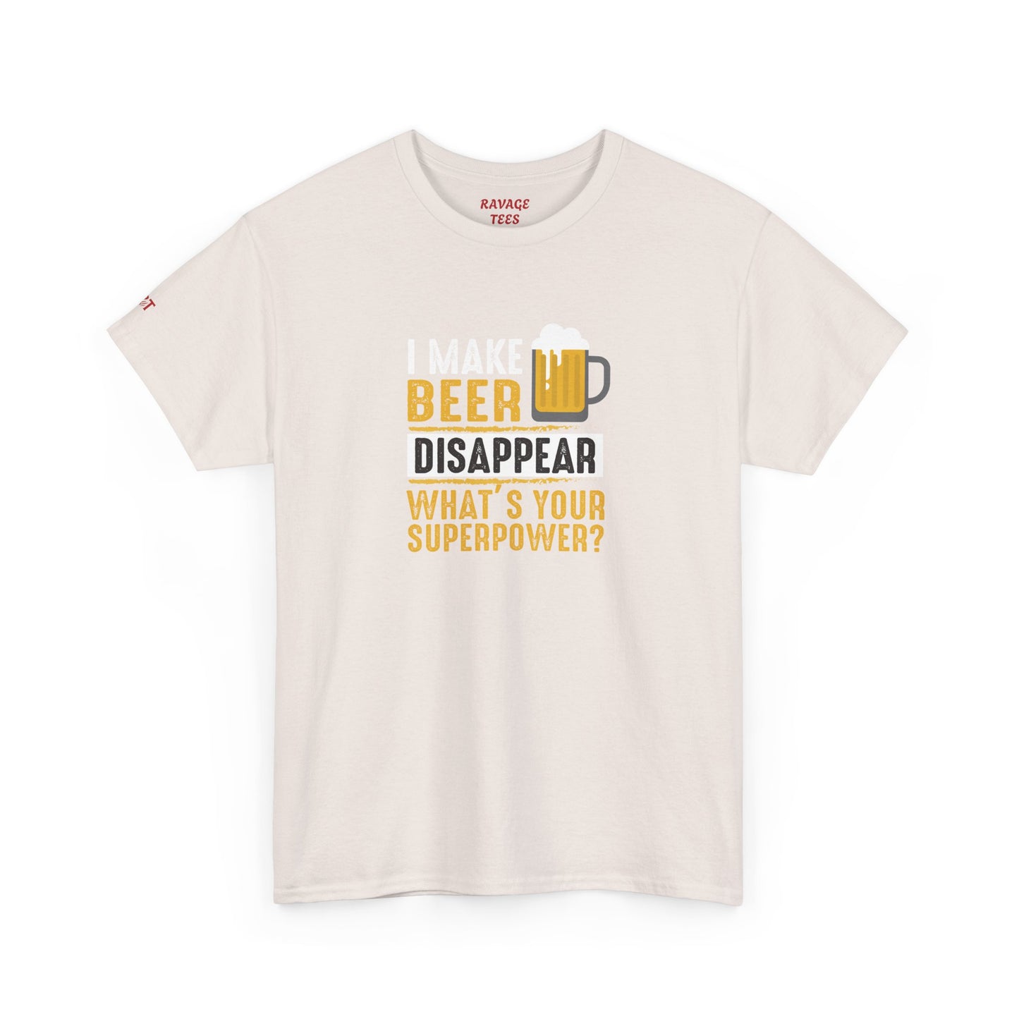 Unisex Beer Superpower Tee | Funny T-Shirt for Beer Lovers