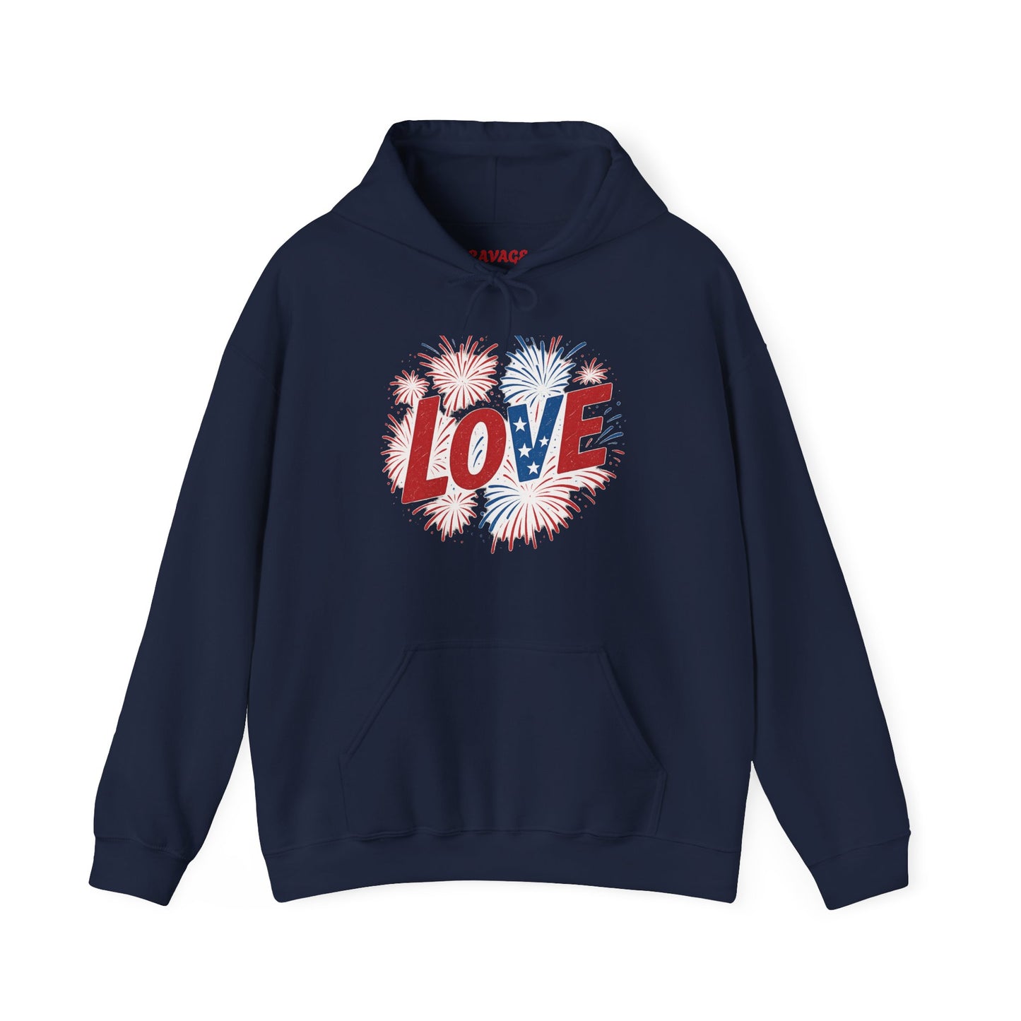 Unisex Hooded Sweatshirt with 'LOVE' Design - Cozy Gift for Friends, Valentine's Day, Casual Wear, Relaxation, Everyday Use