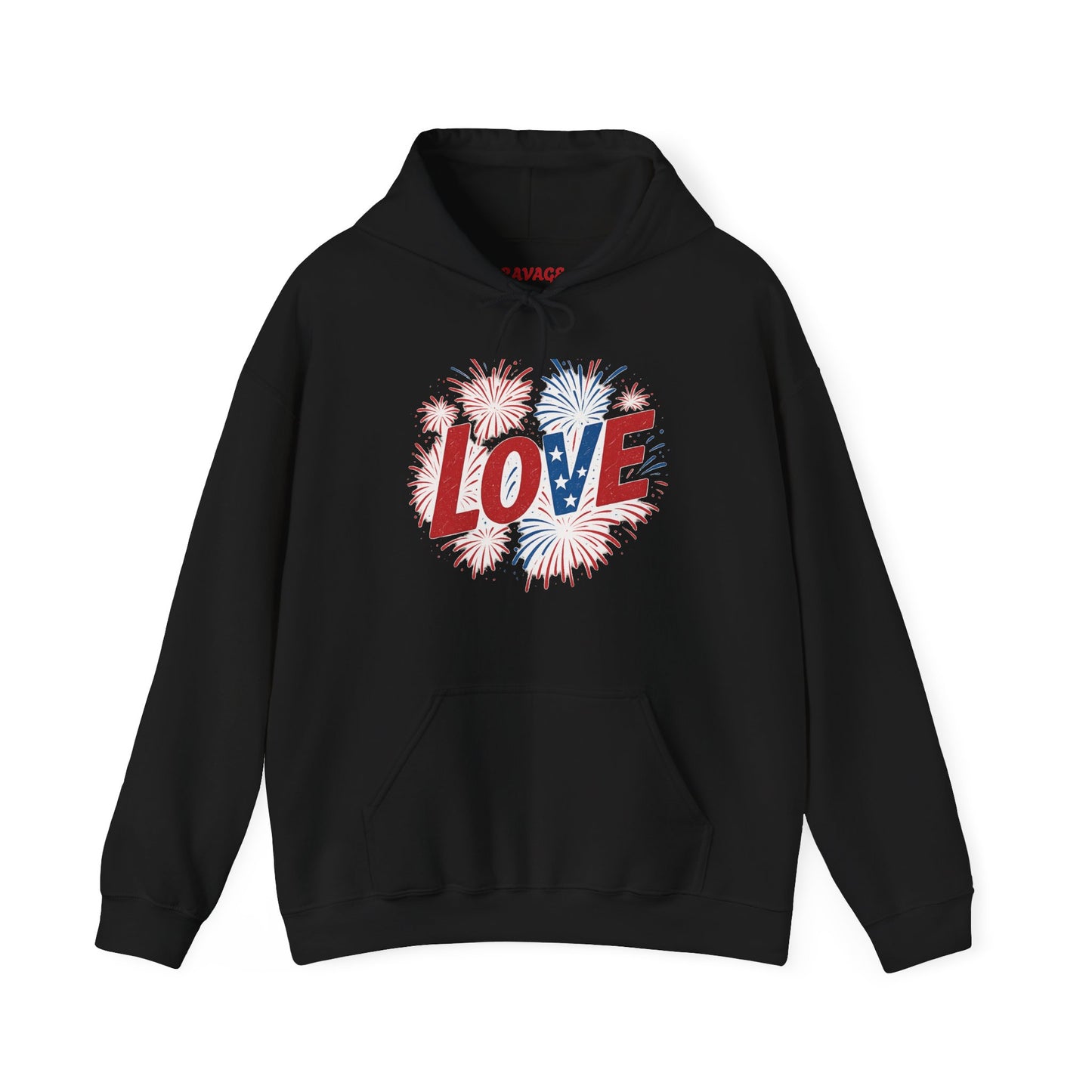 Unisex Hooded Sweatshirt with 'LOVE' Design - Cozy Gift for Friends, Valentine's Day, Casual Wear, Relaxation, Everyday Use