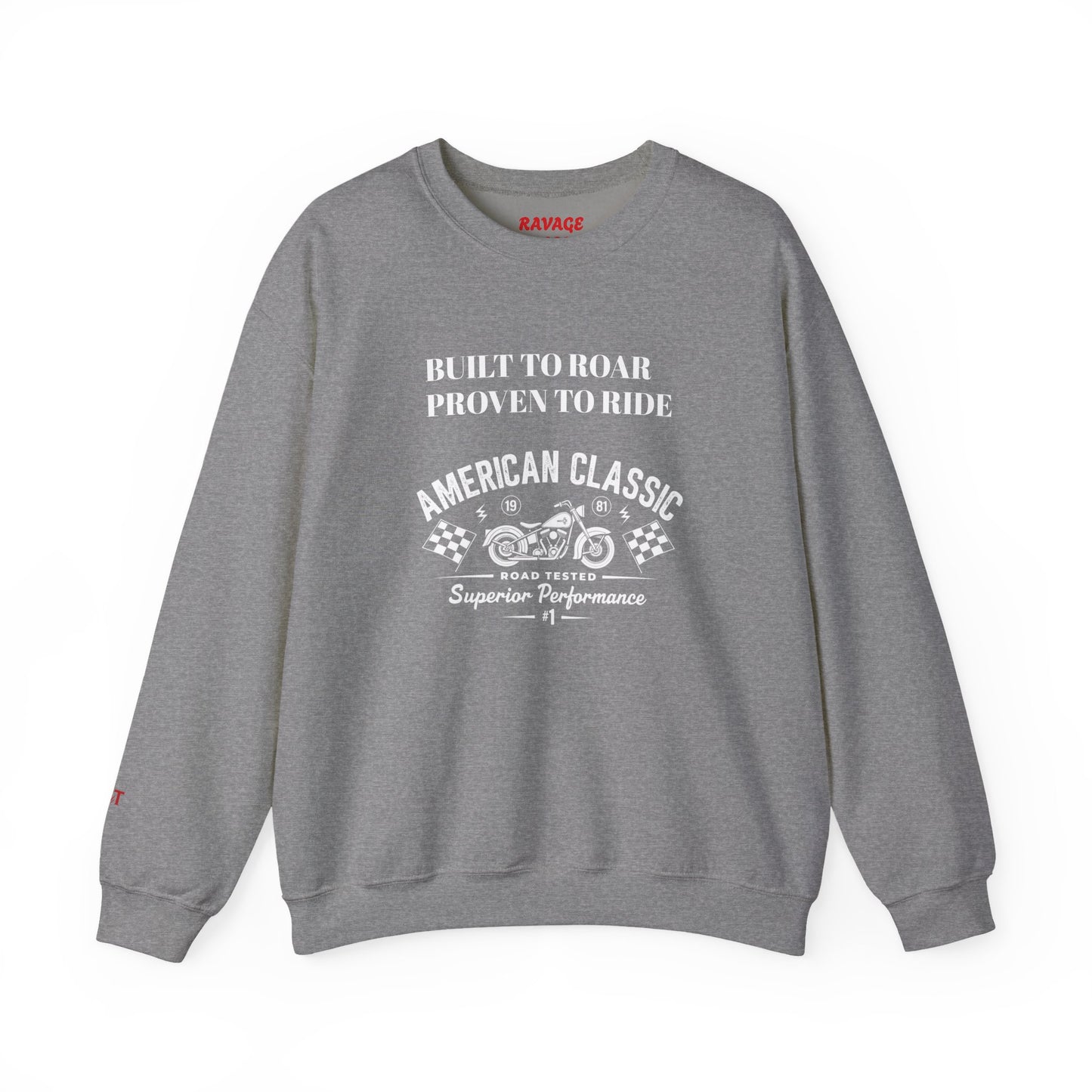 American Classic Cozy Unisex Sweatshirt for All Seasons, Casual Wear