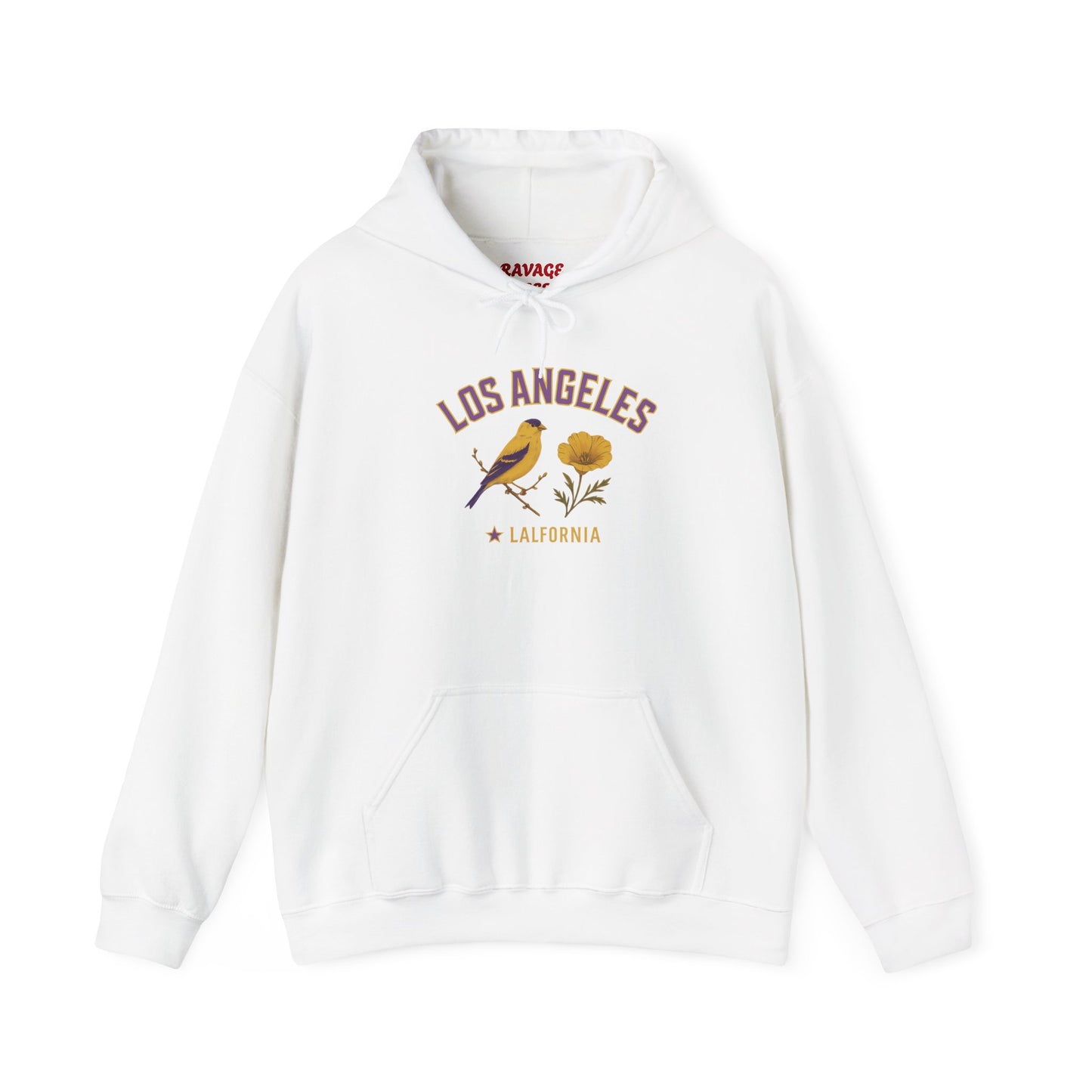 LOS ANGELES Vintage Hoodie | Retro Style Hooded Sweatshirt, Cozy Fall & Winter Wear, Travel Gift for Atlanta Lovers