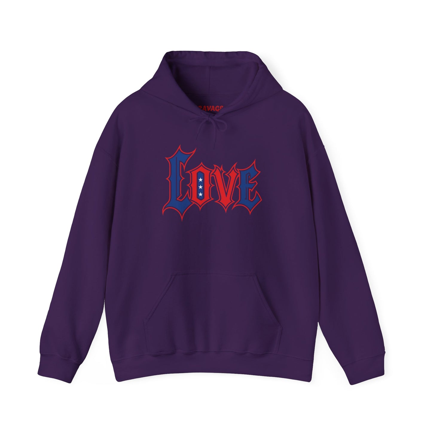 Unisex Hooded Sweatshirt with 'LOVE' Design - Cozy Gift for Friends, Valentine's Day, Casual Wear, Relaxation, Everyday Use