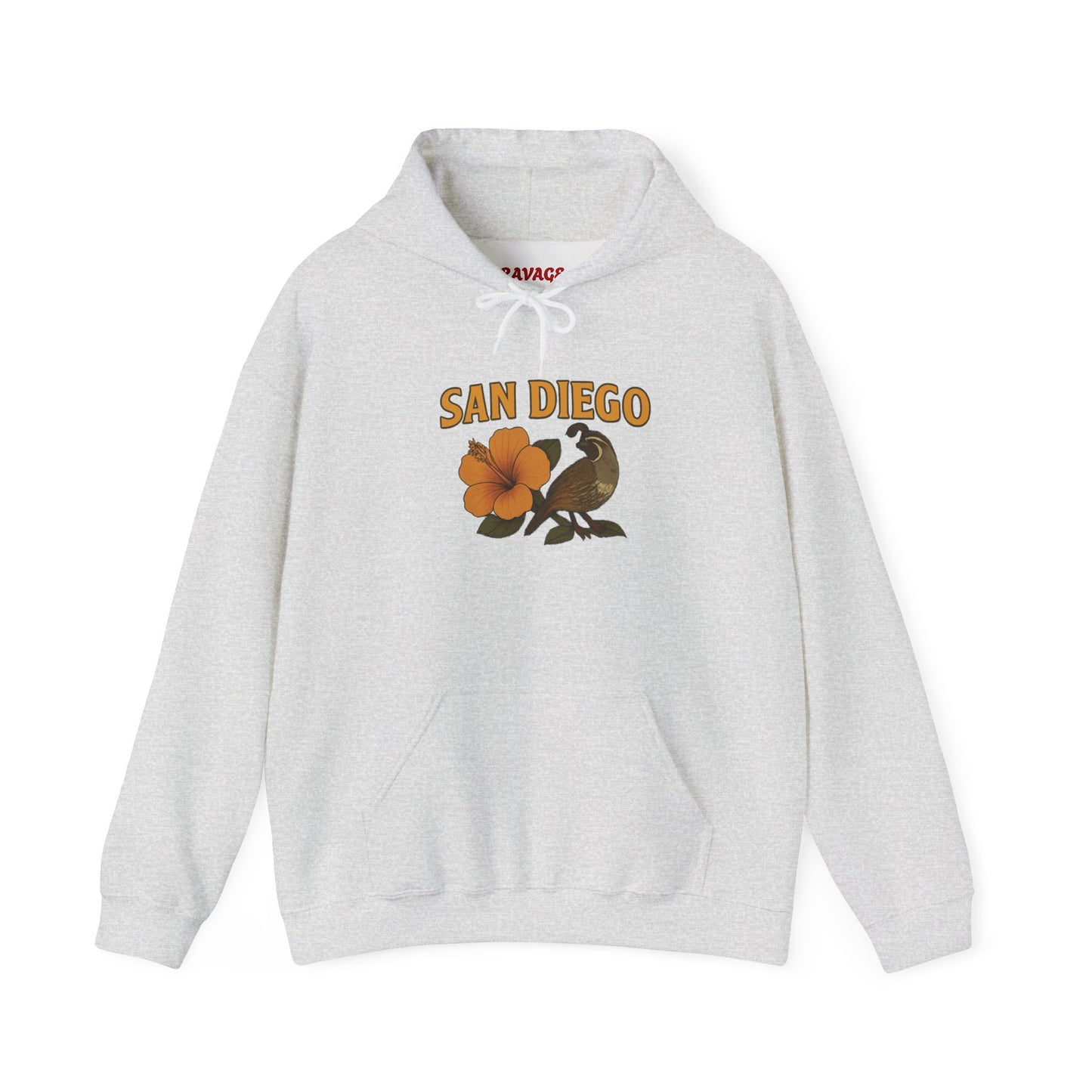SAN DIEGO Unisex Hoodie – Cozy Sweatshirt, Casual Travel Souvenir, Relaxed Streetwear Gift for Nature & City Lovers