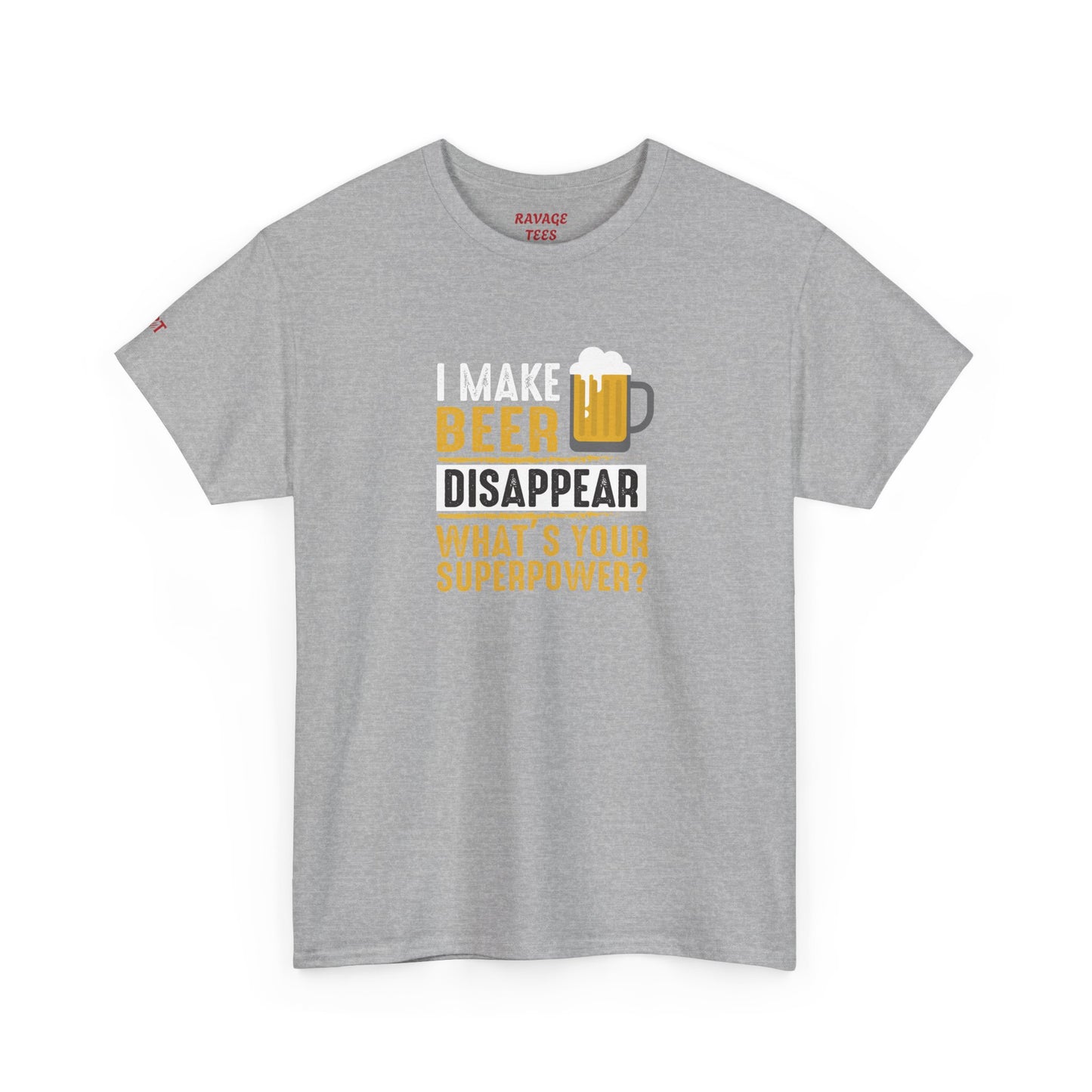 Unisex Beer Superpower Tee | Funny T-Shirt for Beer Lovers