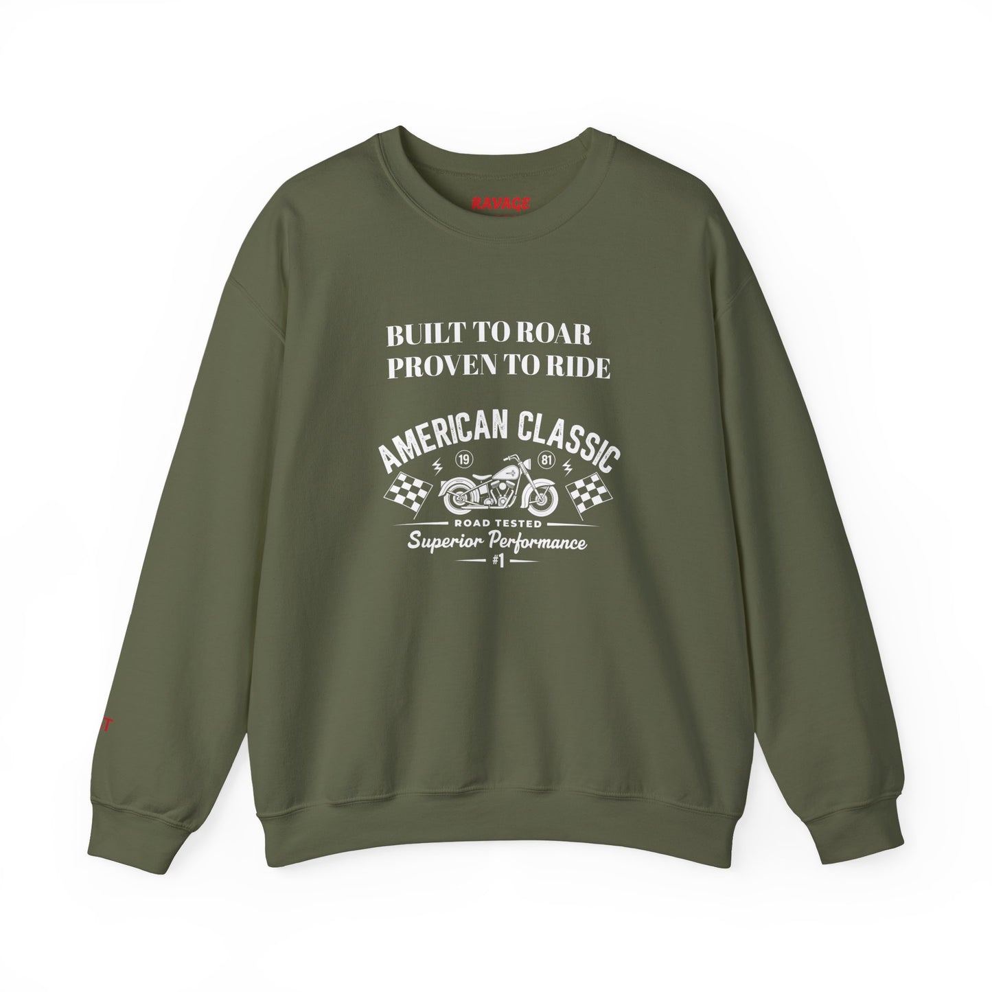 American Classic Cozy Unisex Sweatshirt for All Seasons, Casual Wear