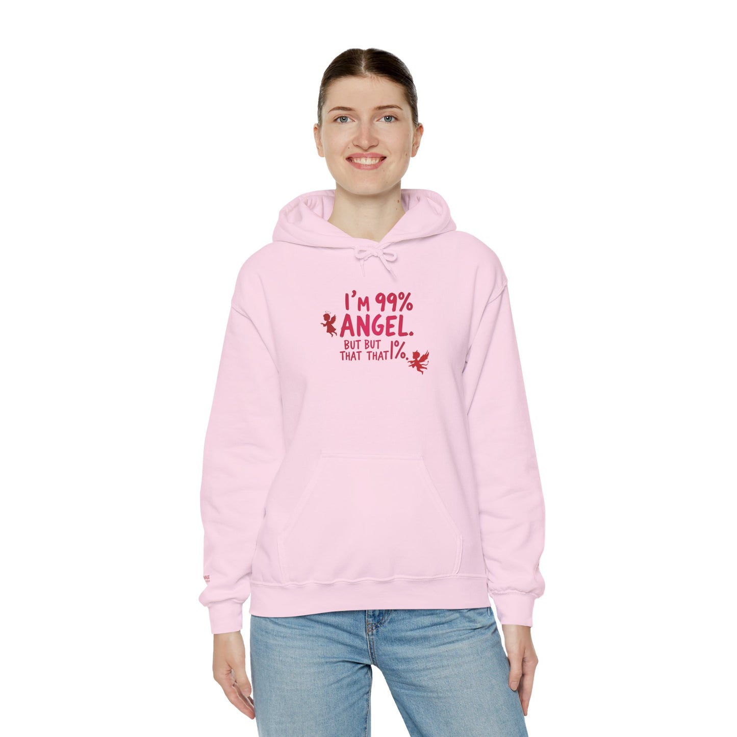 99% Angel Hooded Sweatshirt -