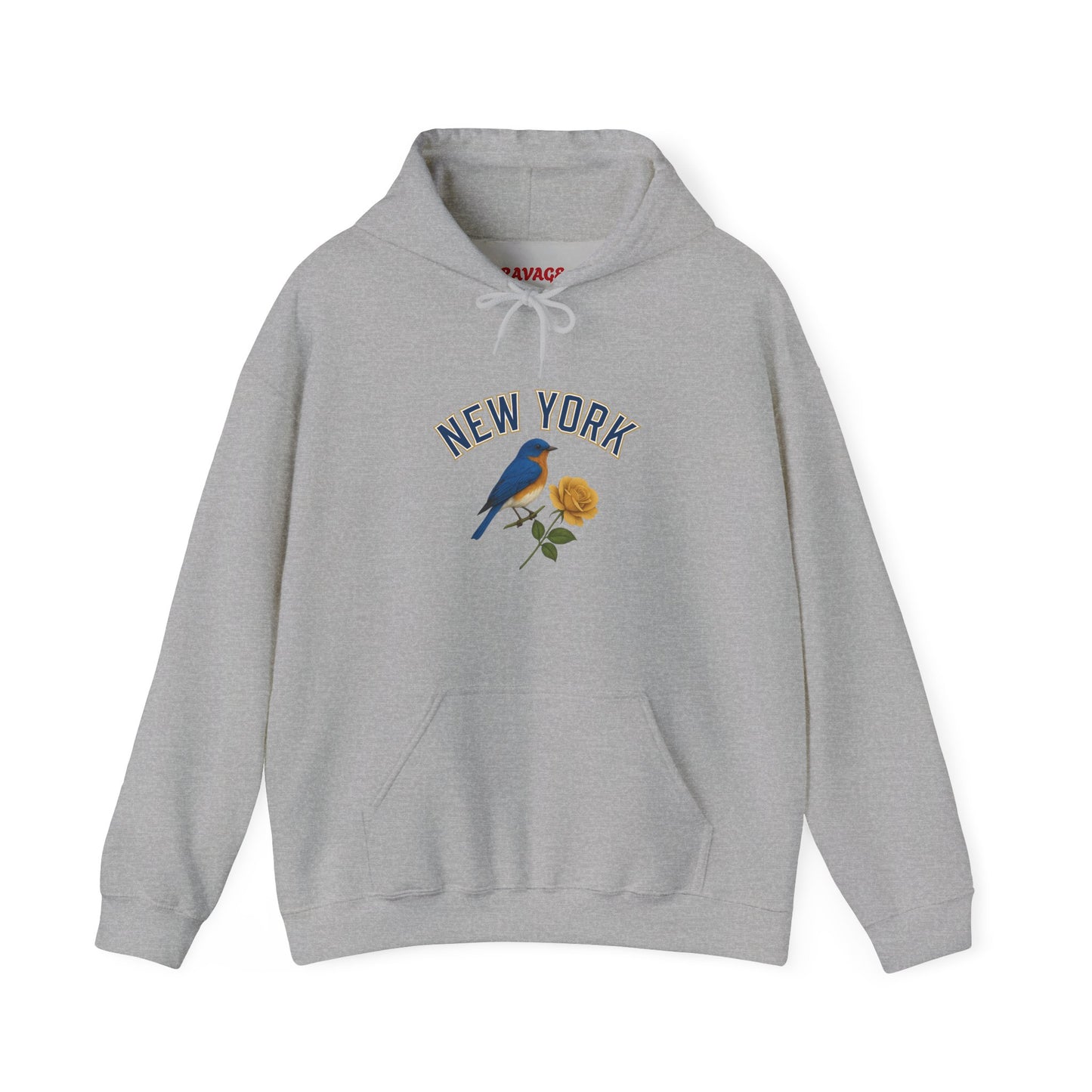 NEW YORK "THE EMPIRE STATE" Unisex Hoodie – Cozy Sweatshirt, Casual Travel Souvenir, Relaxed Streetwear Gift for Nature & City Lovers
