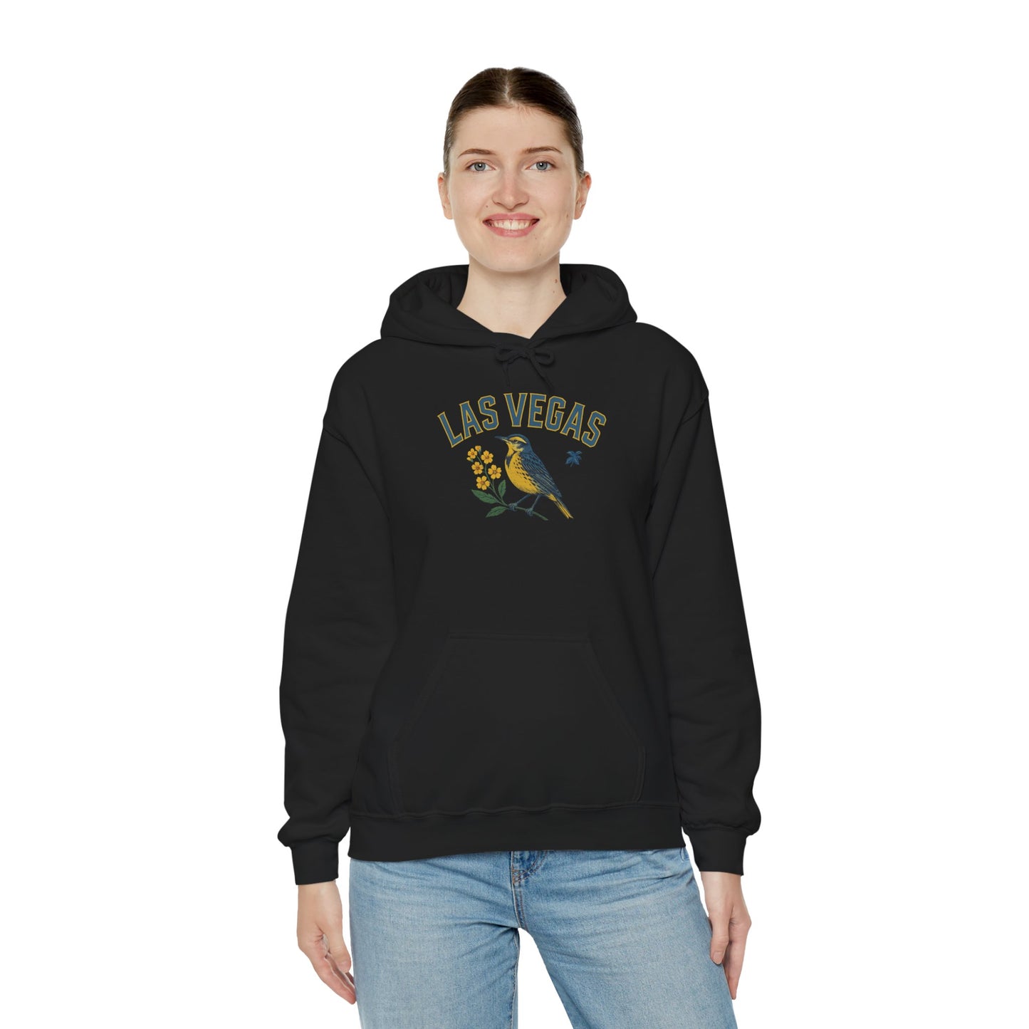 LAS VEGAS Vintage Hoodie | Retro Style Hooded Sweatshirt, Cozy Fall & Winter Wear, Travel Gift for Atlanta Lovers