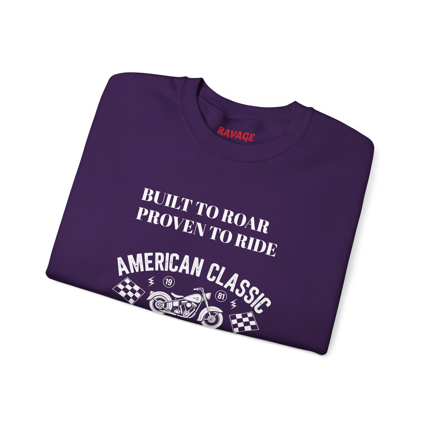 American Classic Cozy Unisex Sweatshirt for All Seasons, Casual Wear