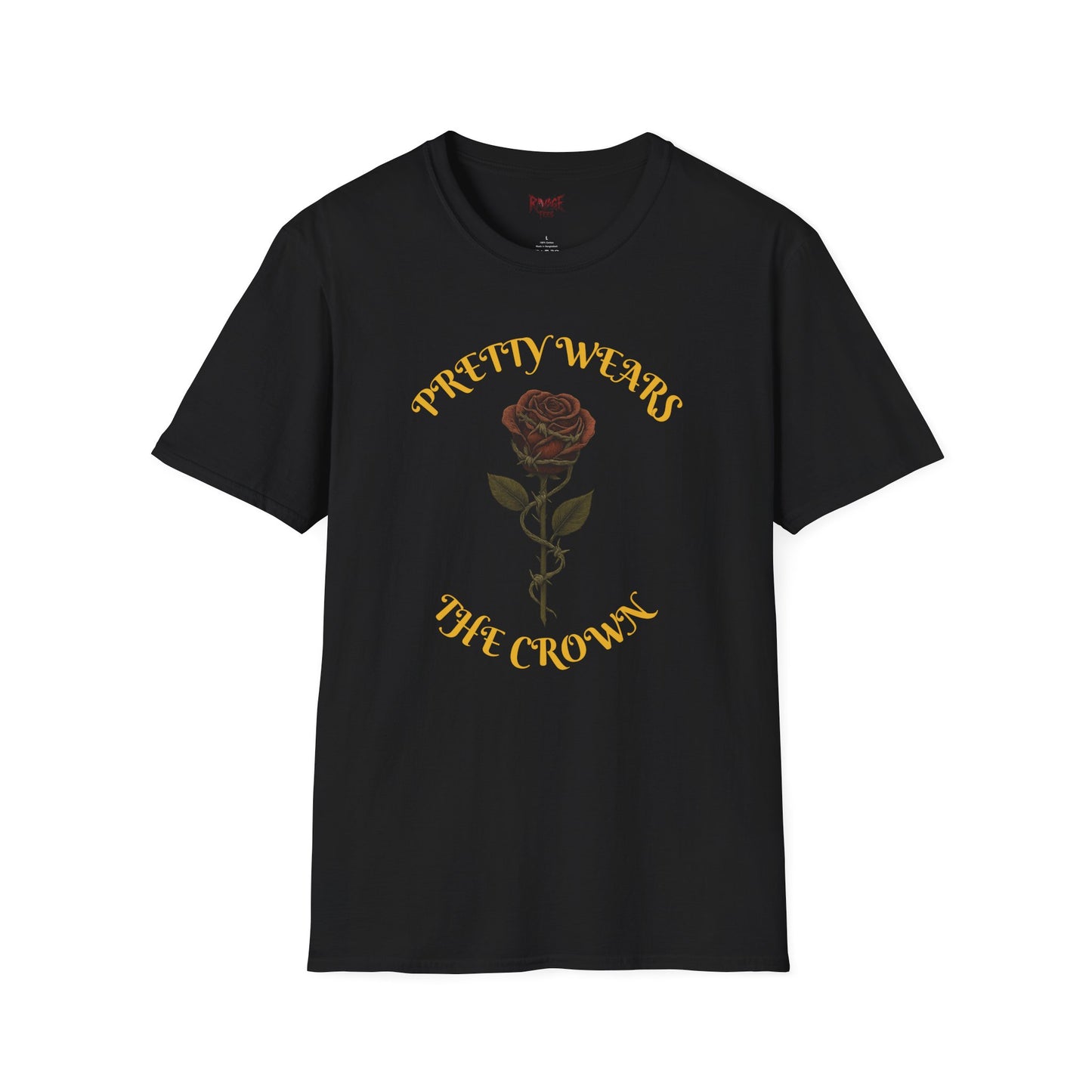 PRETTY WEARS THE CROWN Graphic T-Shirt – Unisex Tee | Eco-Friendly Nature Shirt for Summer Style, Casual Wear & Gifts for Nature Lovers