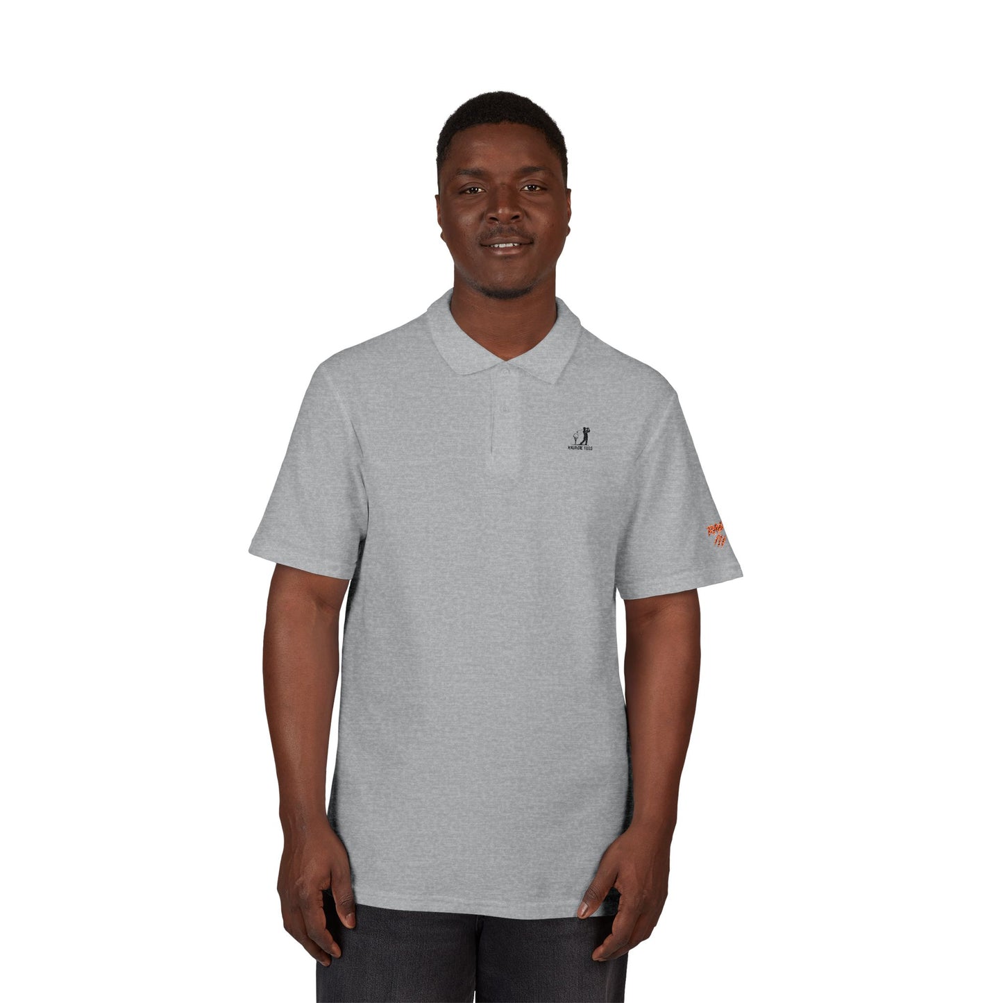 Embroidered Pique Polo Shirt