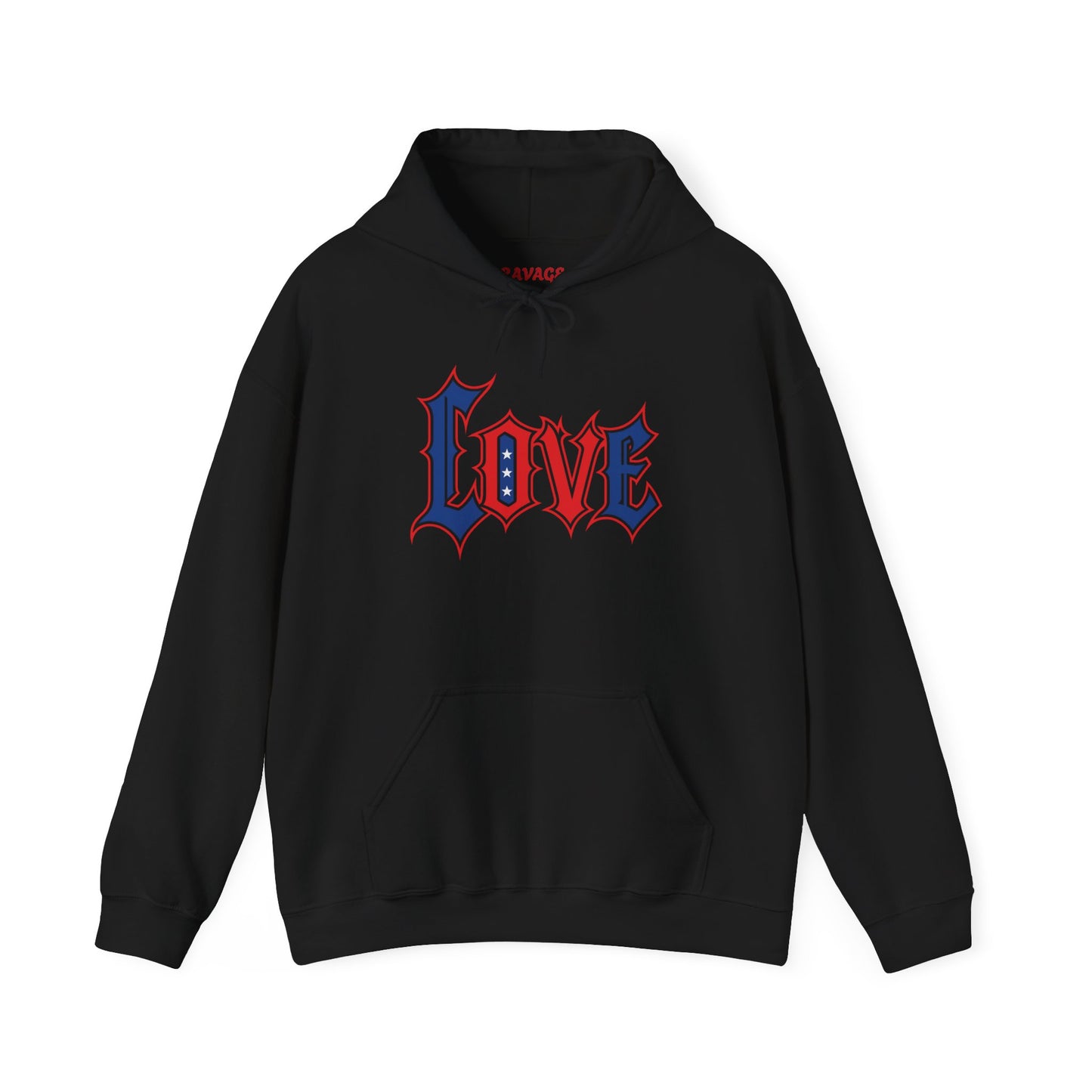 Unisex Hooded Sweatshirt with 'LOVE' Design - Cozy Gift for Friends, Valentine's Day, Casual Wear, Relaxation, Everyday Use