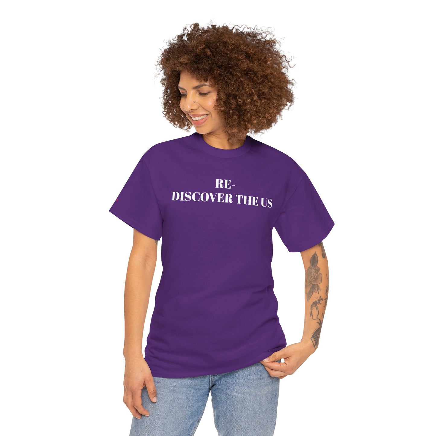 Re-Discover the U.S. Urban Cityscape Tee - Unisex Heavy Cotton Tee