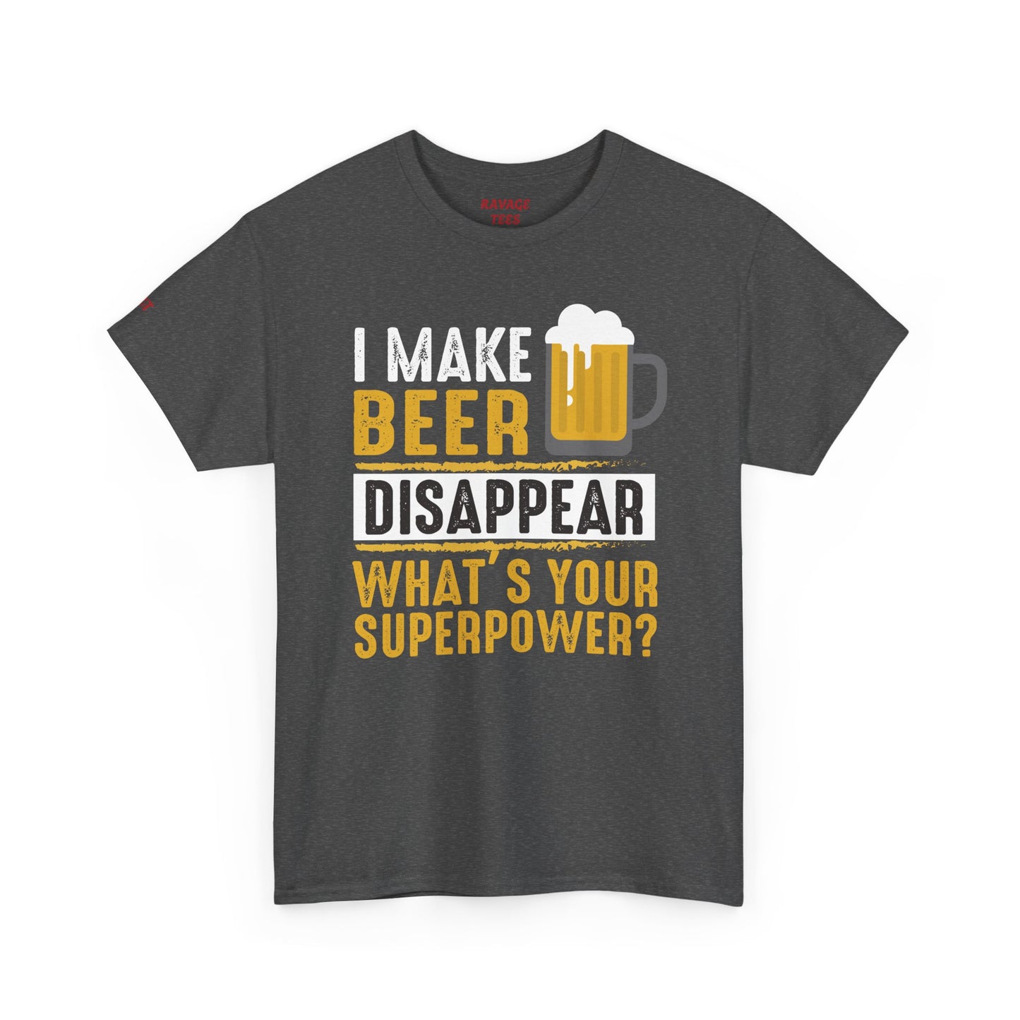 Unisex Beer Superpower Tee | Funny T-Shirt for Beer Lovers