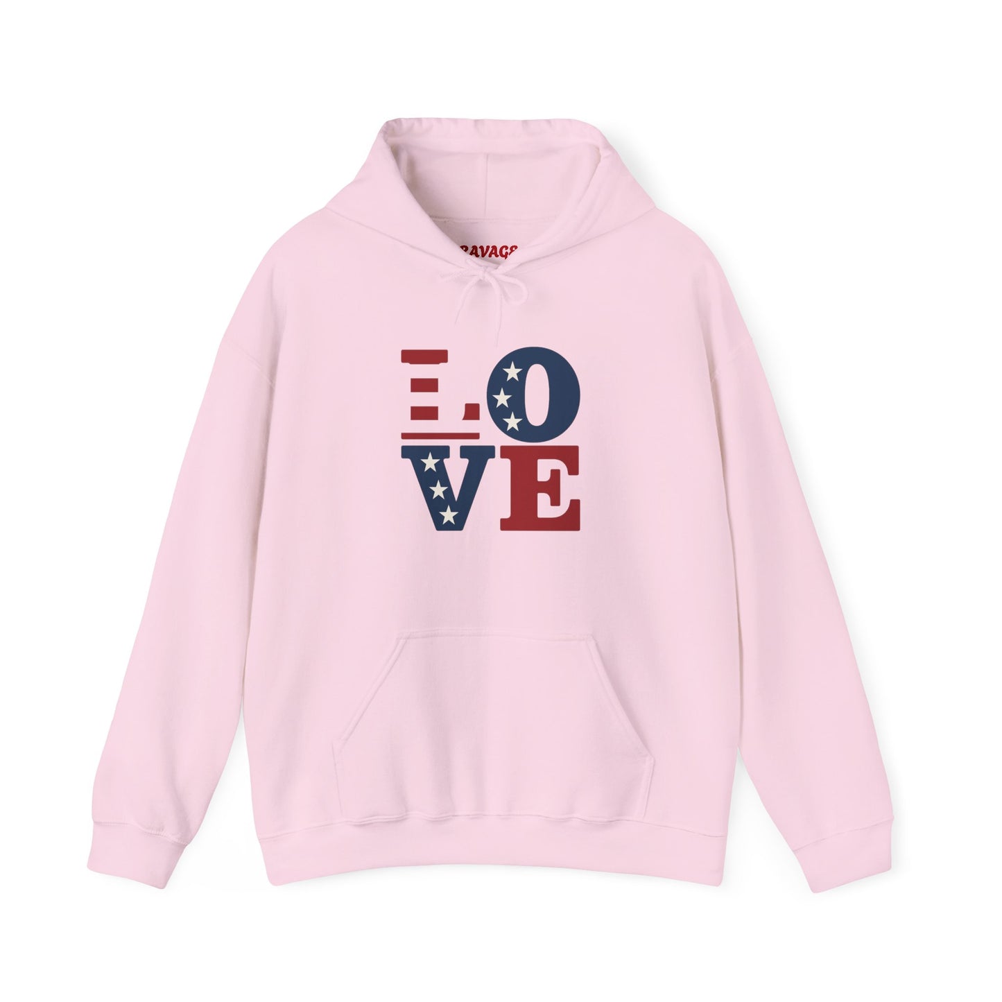 Unisex Hooded Sweatshirt with 'LOVE' Design - Cozy Gift for Friends, Valentine's Day, Casual Wear, Relaxation, Everyday Use