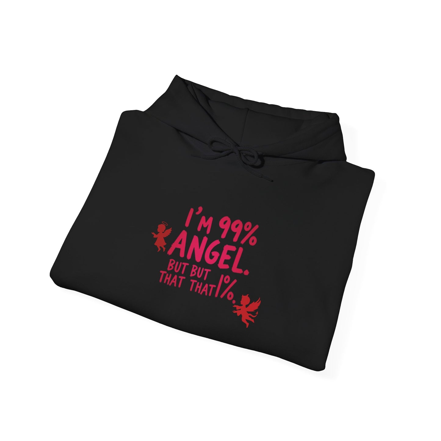 99% Angel Hooded Sweatshirt -