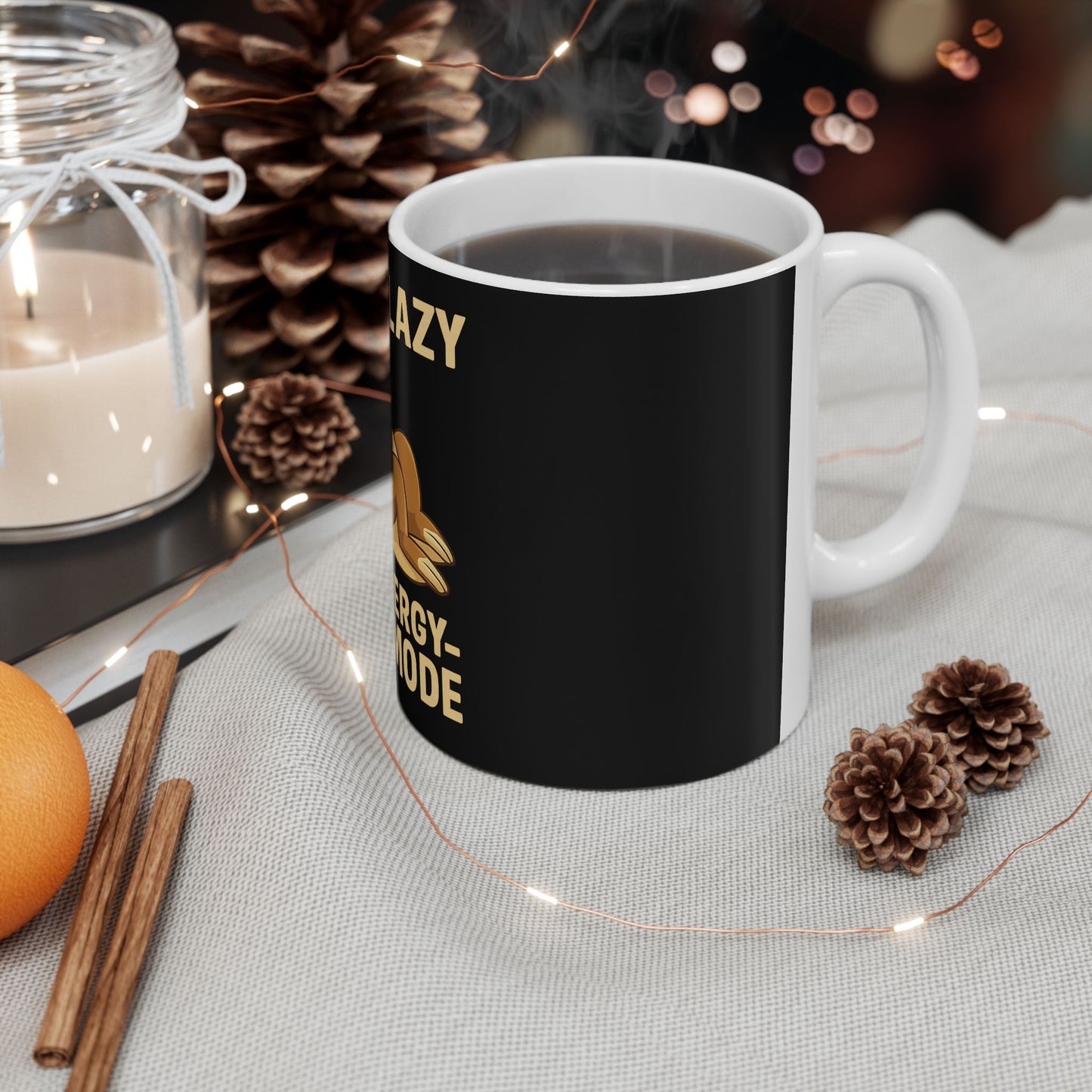 Funny Sloth Mug - I'm Not Lazy, Coffee Lover Gift, Humor Gift, Office Mug, Energy Saving Mode Cup