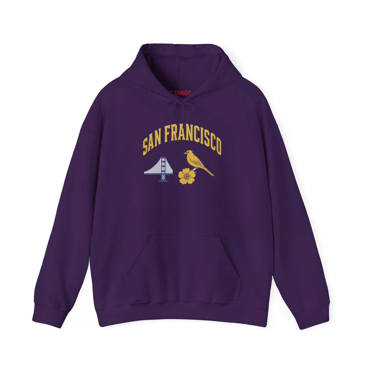 SAN FRANCISCO Unisex Hoodie – Cozy Sweatshirt, Casual Travel Souvenir, Relaxed Streetwear Gift for Nature & City Lovers