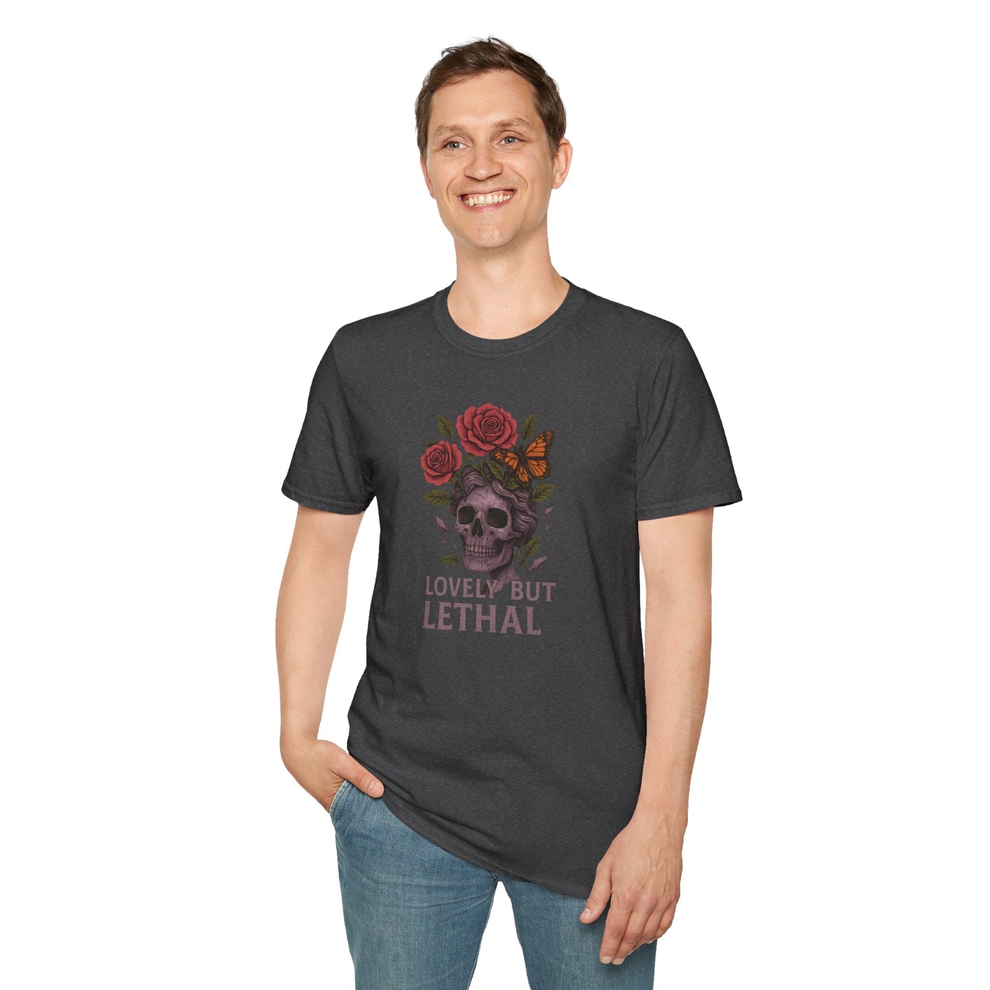 LOVELY BUT DEADLY Graphic T-Shirt – Unisex Tee | Eco-Friendly Nature Shirt for Summer Style, Casual Wear & Gifts for Nature Lovers