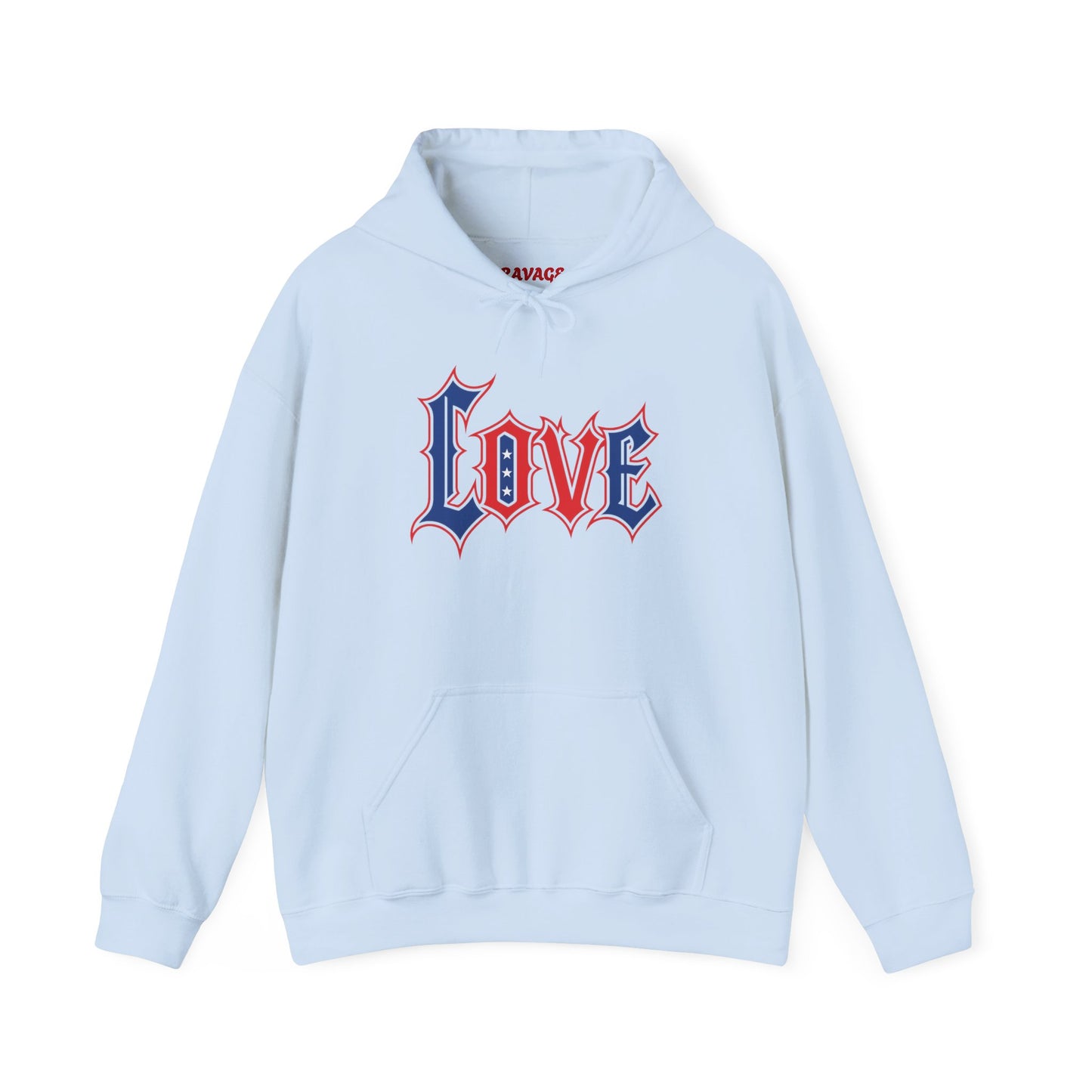 Unisex Hooded Sweatshirt with 'LOVE' Design - Cozy Gift for Friends, Valentine's Day, Casual Wear, Relaxation, Everyday Use