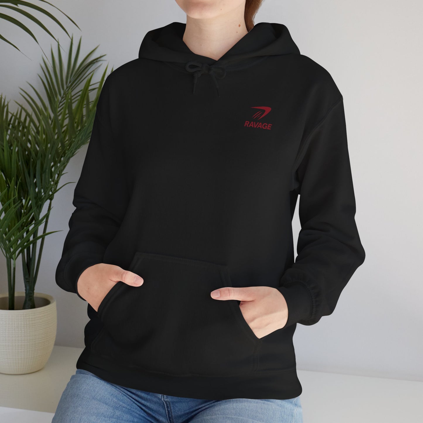 Unleash the Ravage Within Hoodie, Motivational Sweatshirt for Fitness Lovers, Cozy Hoodie for Gym, Gift for Athletes, Unisex Sweatshirt